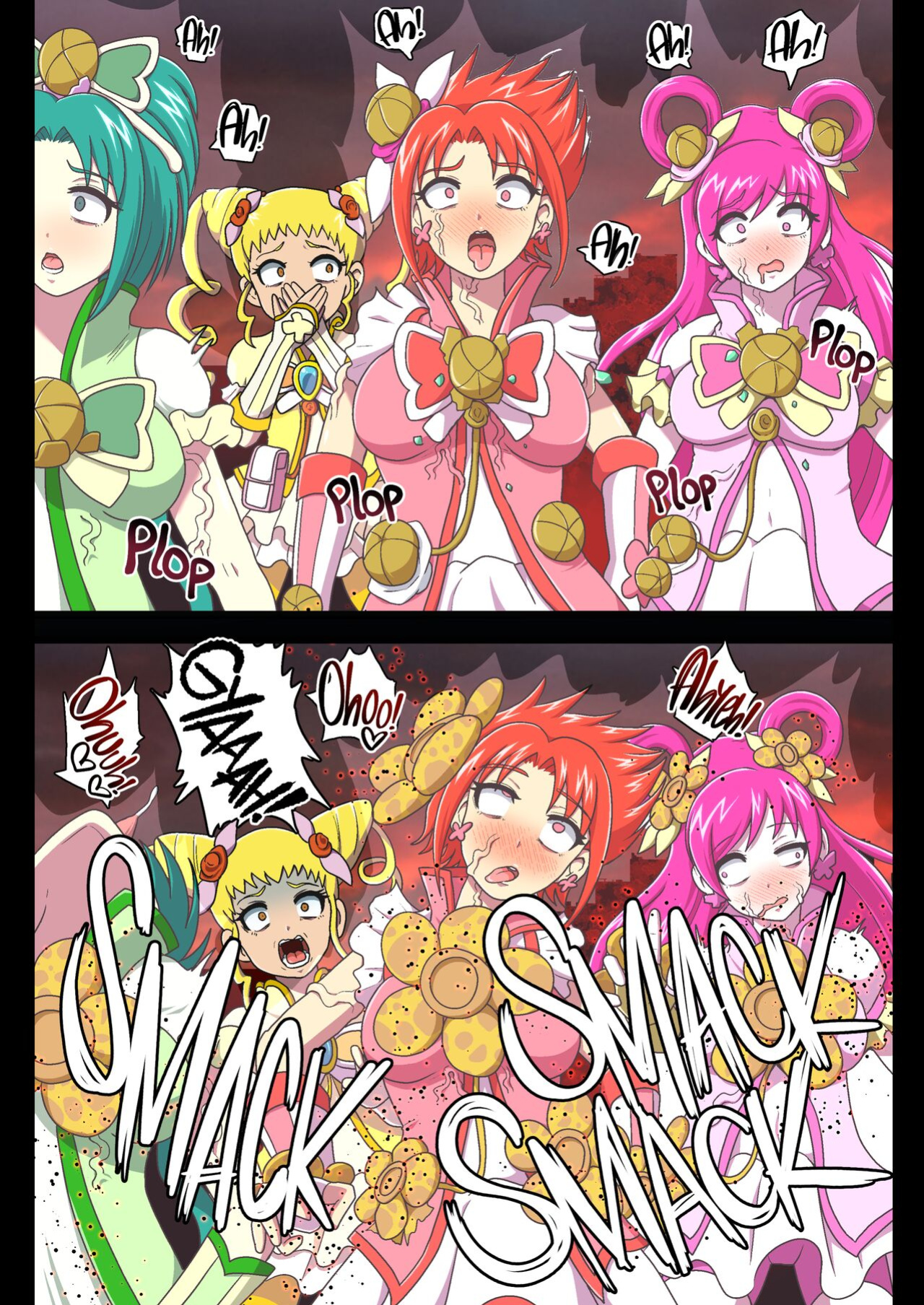 [Akuochisukii Kyoushitsu (Akuochisukii Sensei)] Kegasareta Seisen AFTERDARK | Defiled Water AFTERDARK (Healin' Good PreCure)