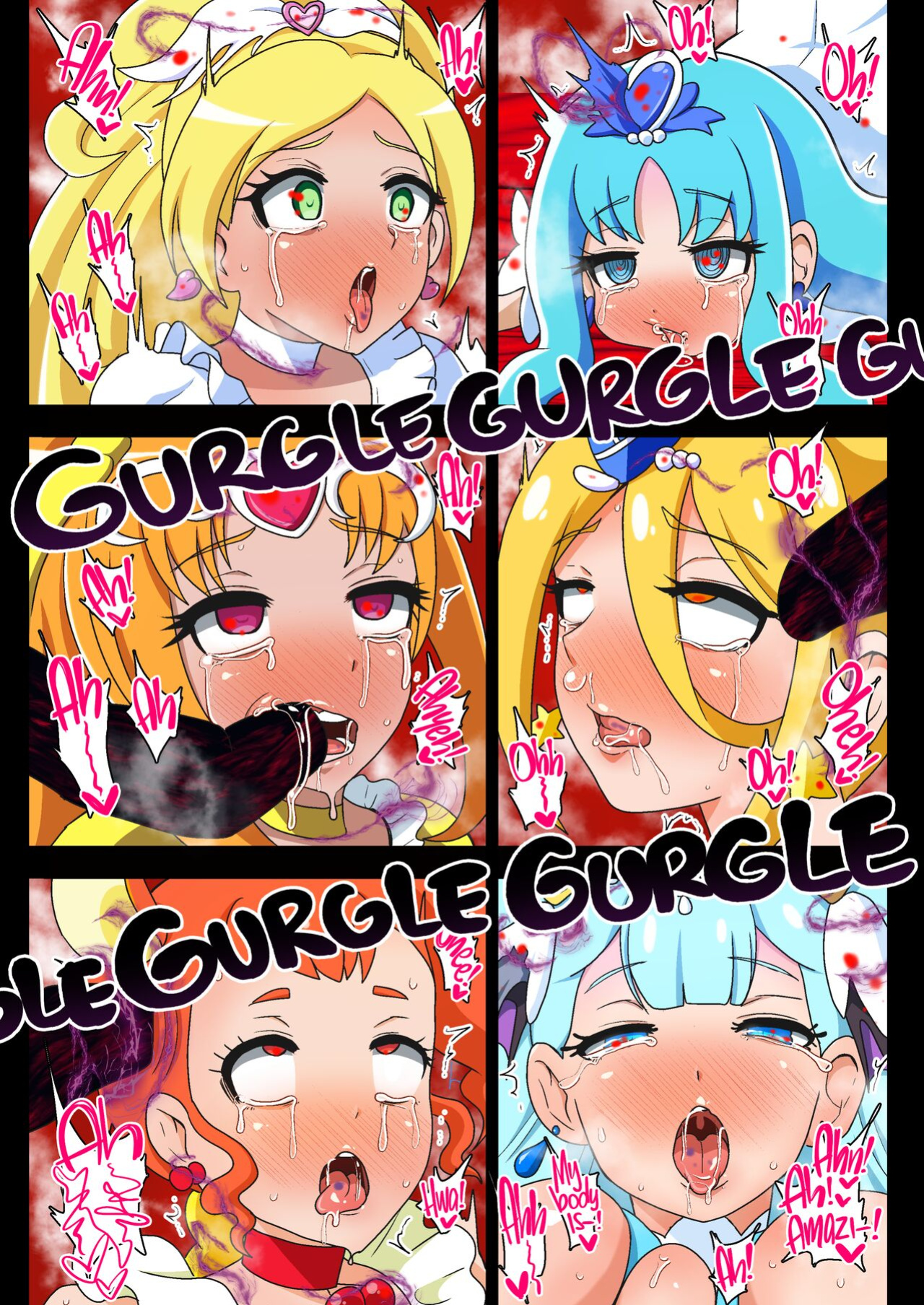 [Akuochisukii Kyoushitsu (Akuochisukii Sensei)] Kegasareta Seisen AFTERDARK | Defiled Water AFTERDARK (Healin' Good PreCure)