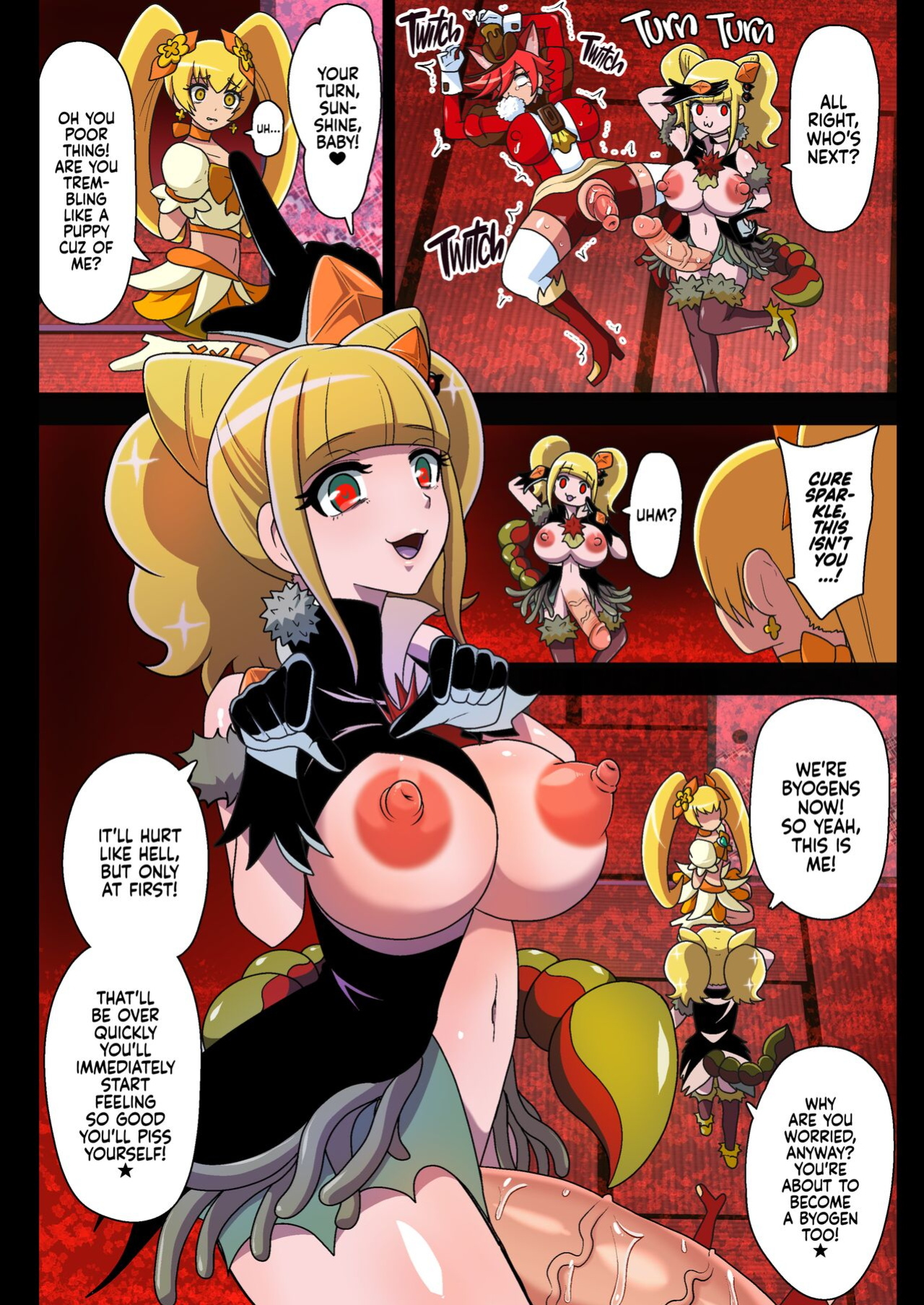 [Akuochisukii Kyoushitsu (Akuochisukii Sensei)] Kegasareta Seisen AFTERDARK | Defiled Water AFTERDARK (Healin' Good PreCure)