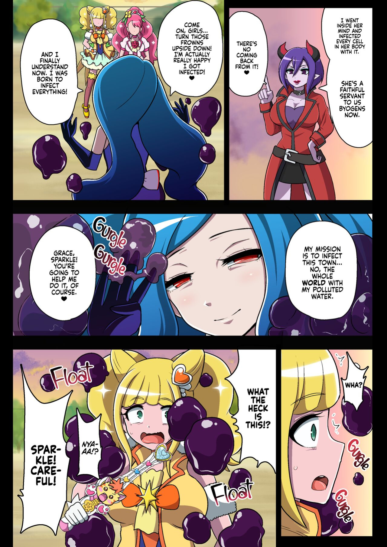 [Akuochisukii Kyoushitsu (Akuochisukii Sensei)] Kegasareta Seisen | Defiled Water (Healin' Good PreCure)