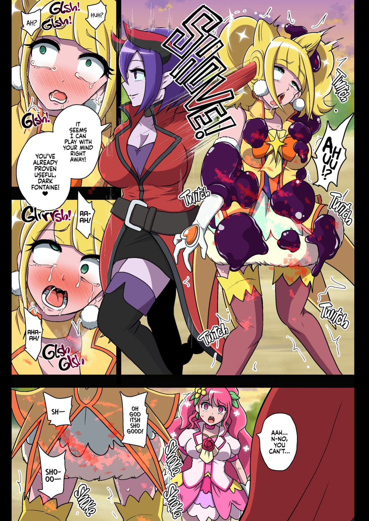 [Akuochisukii Kyoushitsu (Akuochisukii Sensei)] Kegasareta Seisen | Defiled Water (Healin' Good PreCure)