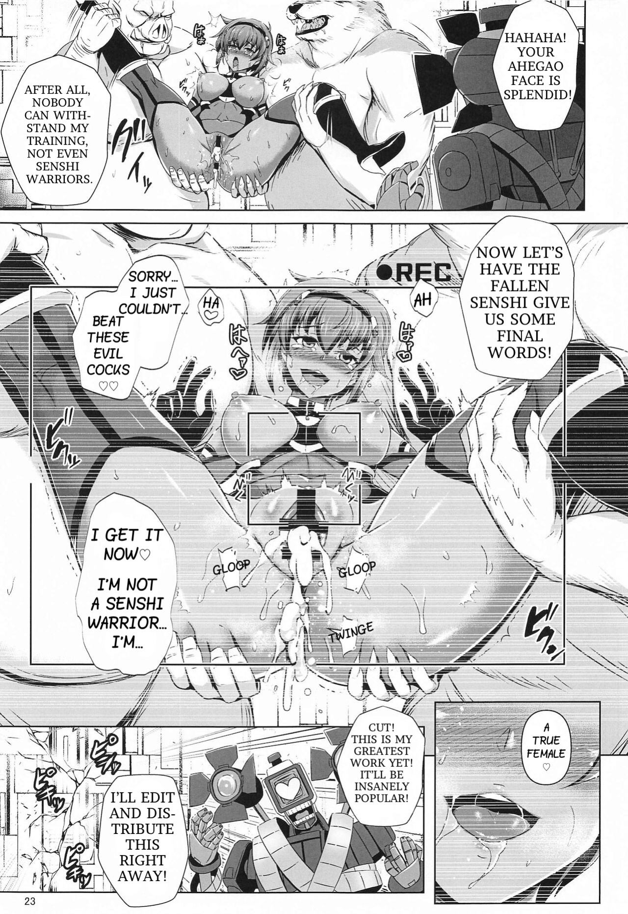 (Akihabara Doujinsai 4) [Tanpatsu Kikaku (DHA)] Choukou Senshi wa Aragaenai! (Chou Koudaisen Escalation Heroines) [Incomplete]