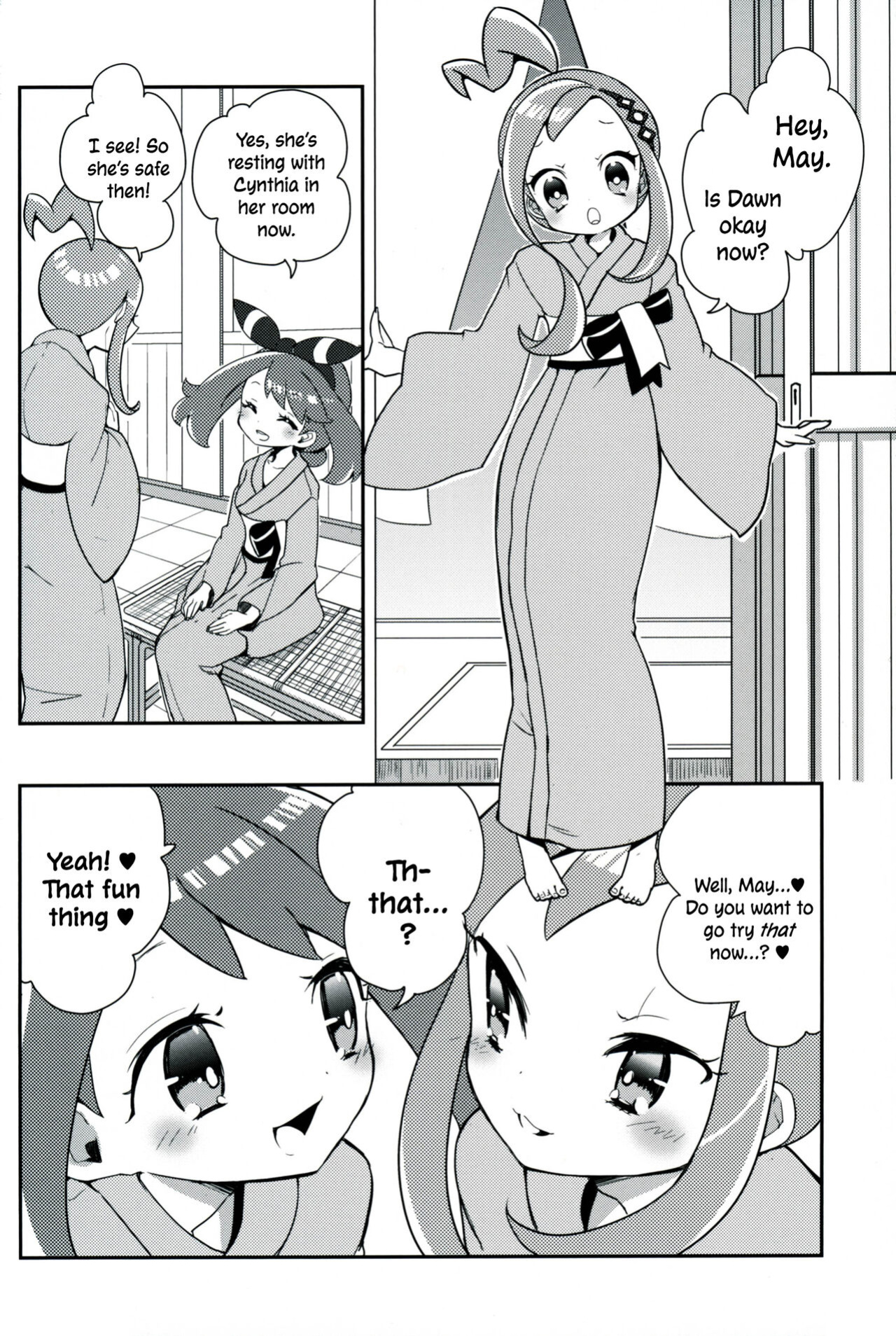 (C90) [chori (Mokki)] Otome no Kashikiri Fuen Onsen | Maiden's Private Lavaridge Hot Spring (Pokémon) [MobTarou]