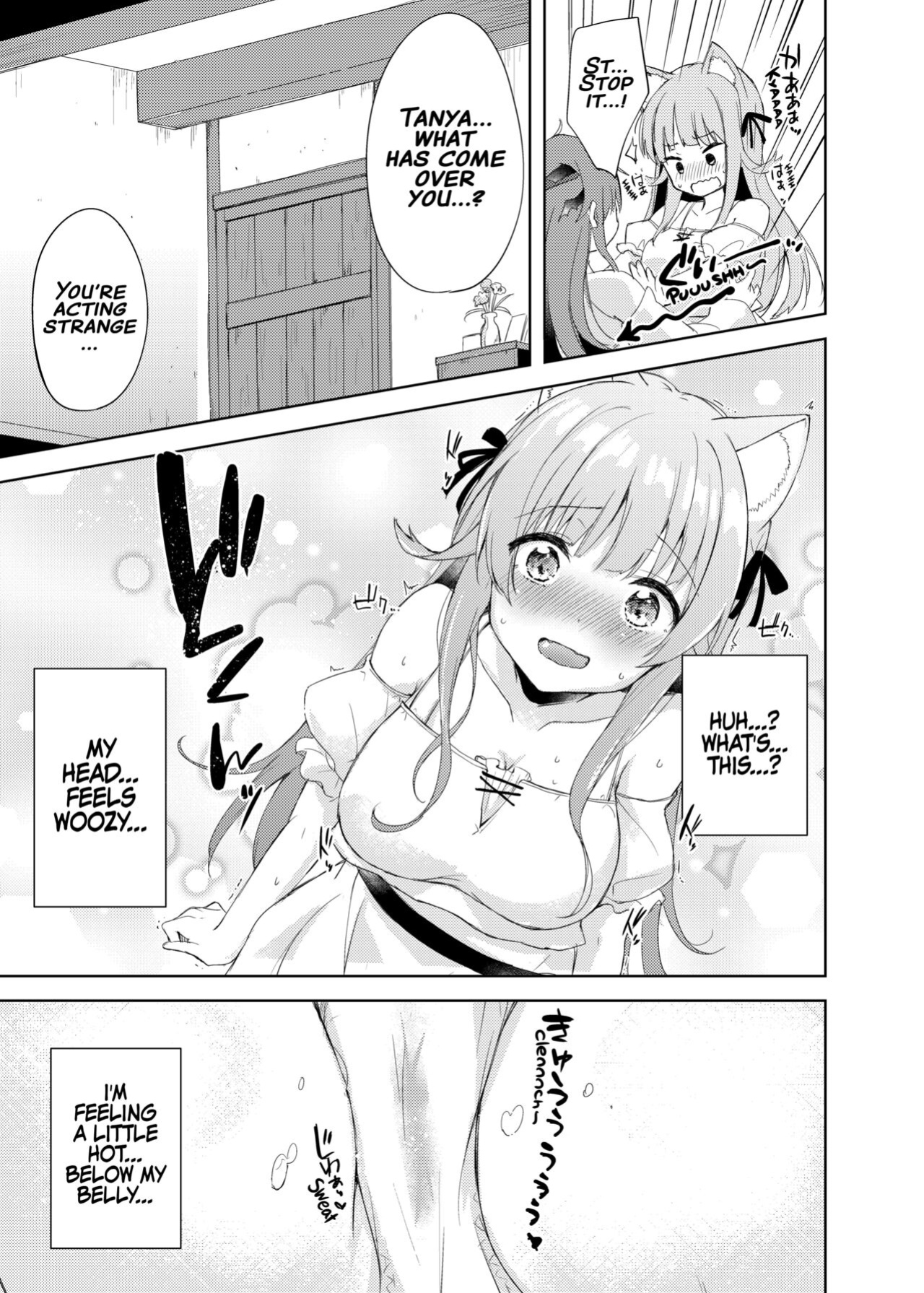 [DROP DEAD!! (Minase Syu)] Saikyoushu no Futari ga Nanika Hen na Potion de Ecchi ni Nacchatta (Yuusha Party wo Tsuihou sareta Beast Tamer, Saikyoushu no Nekomimi Shoujo to Deau) [xinsu]
