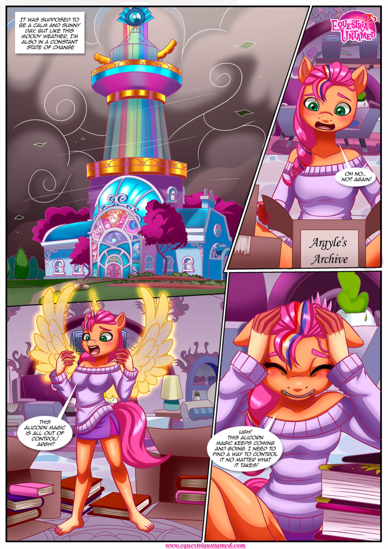 [Palcomix] Alicorn Secrets | (My Little Pony: A New Generation)
