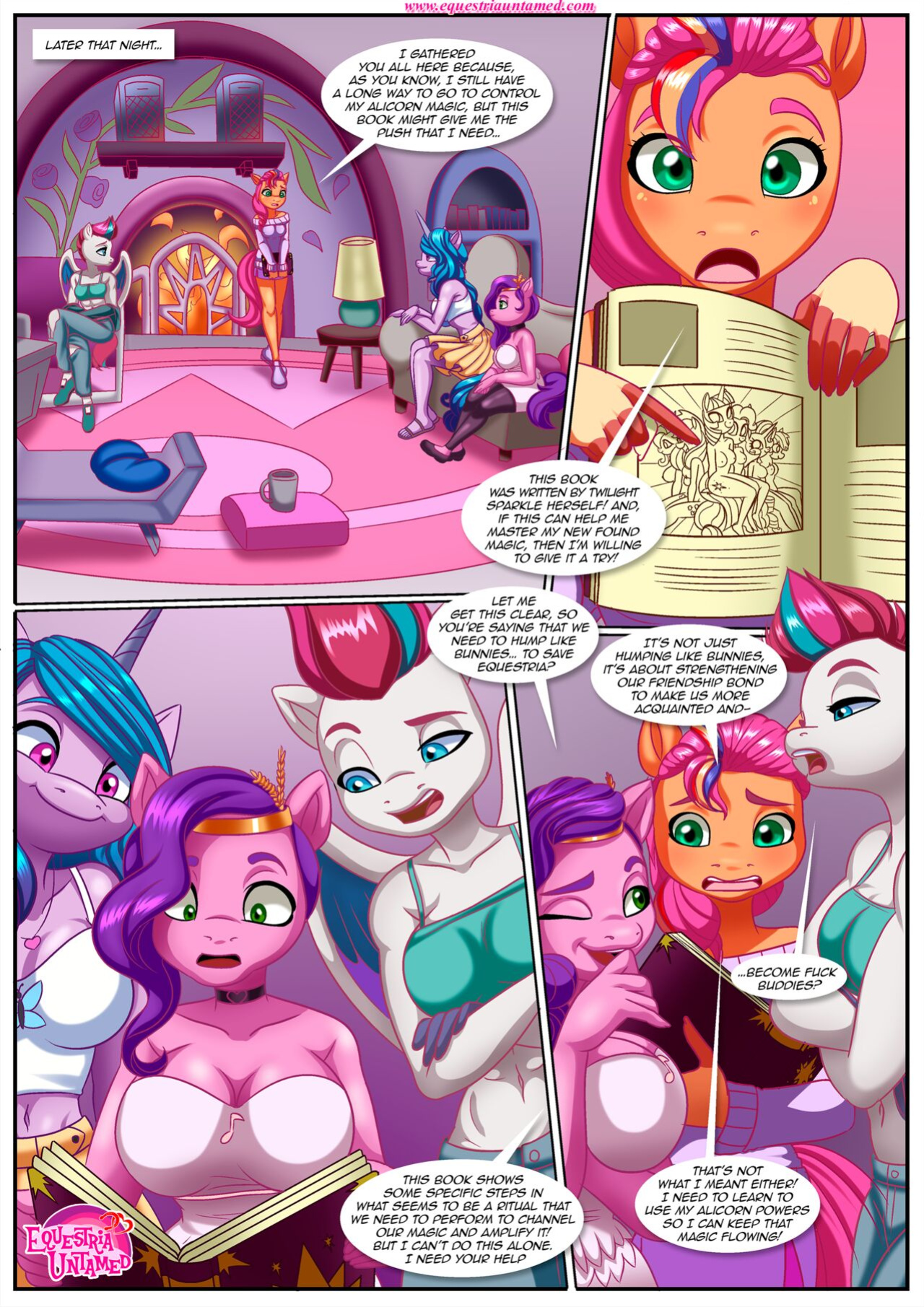 [Palcomix] Alicorn Secrets | (My Little Pony: A New Generation)