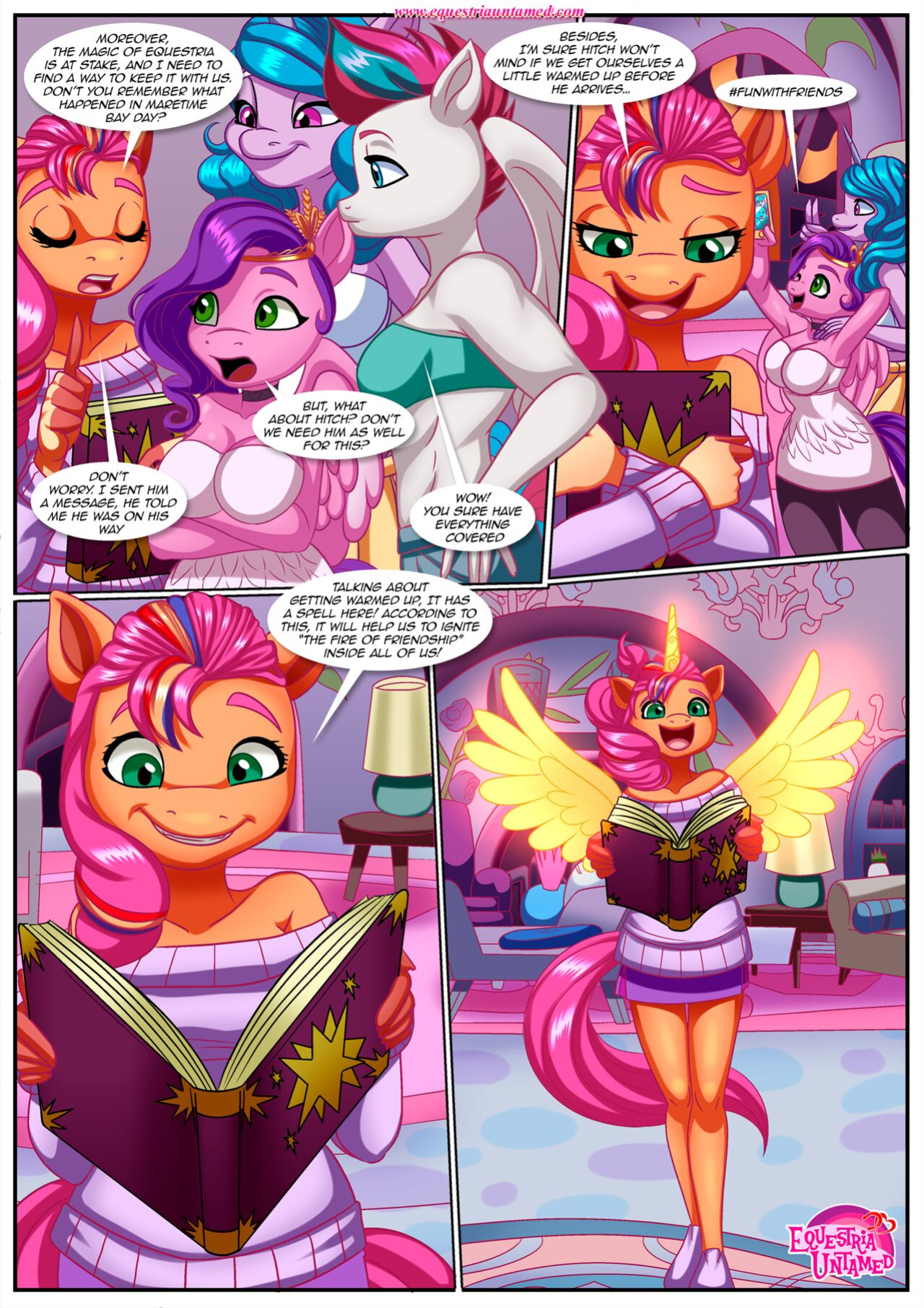 [Palcomix] Alicorn Secrets | (My Little Pony: A New Generation)