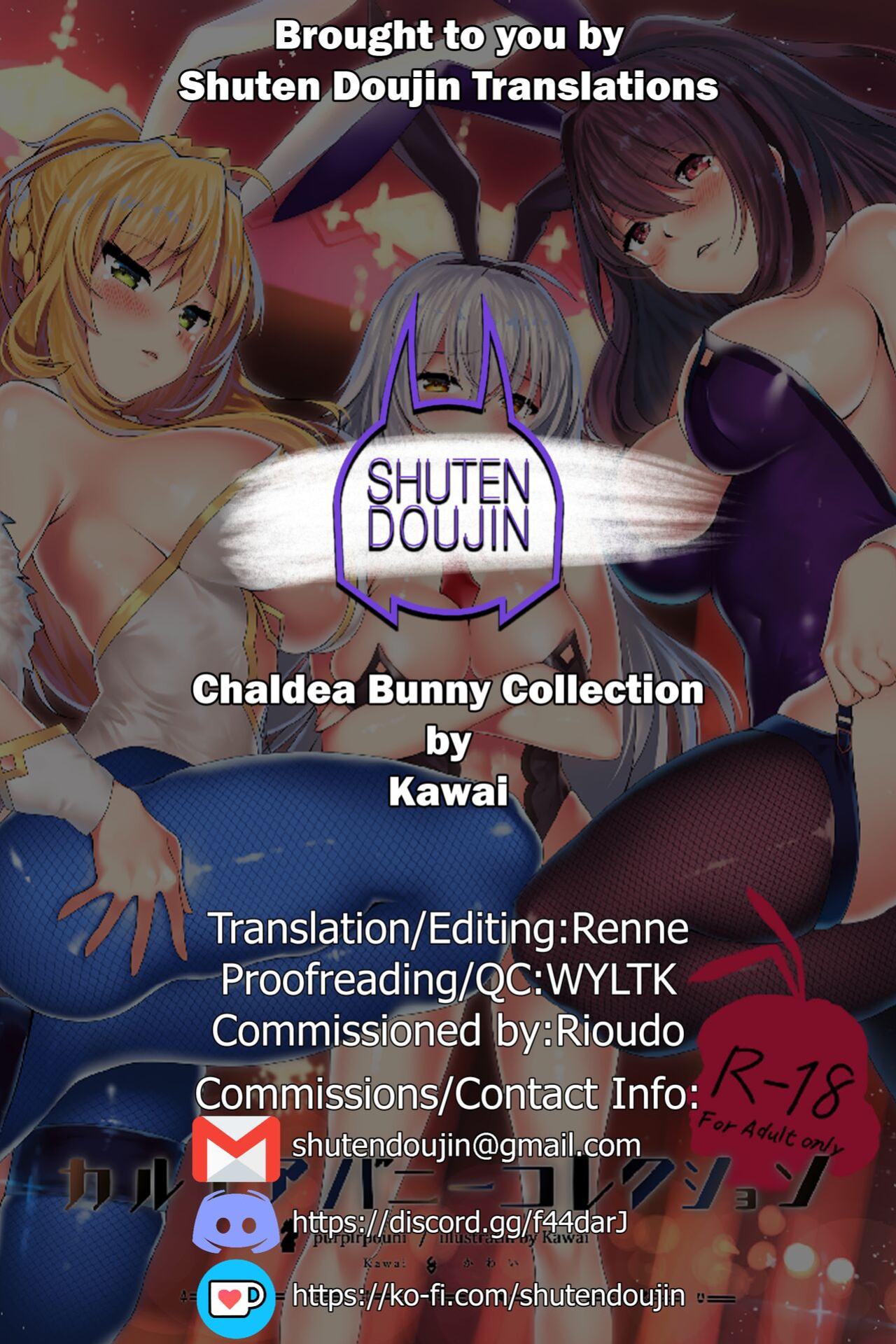 [purplrpouni (Kawai)] Chaldea Bunny Collection (Fate/Grand Order) [SDTLs]