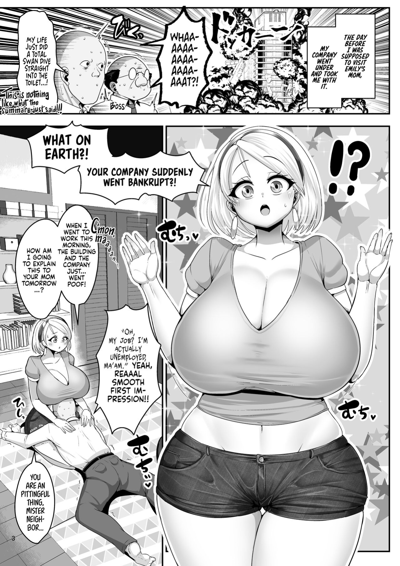[Shinshunshantonshou (Bukatsu)] H Daisuki Kinpatsu Hakujin Bakunyuu Ryuugakusei ga Tonari no Heya ni Hikkoshite Kita!! 2 ~Mama mo Ore no SeFri ni Natta!!~ {head empty}
