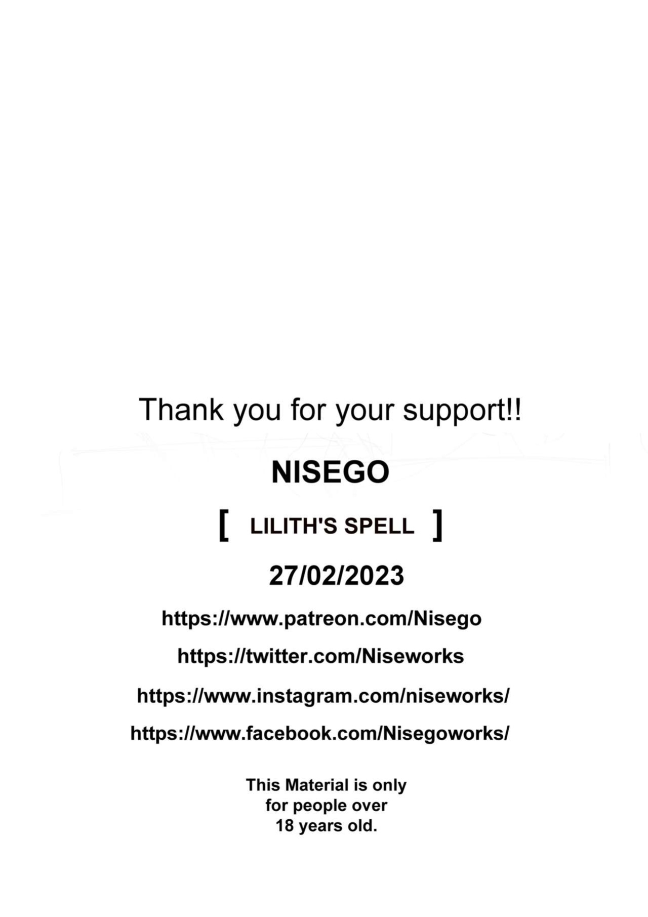 [Nisego] Lilith's Spell (The Maid I Hired Recently Is Mysterious)