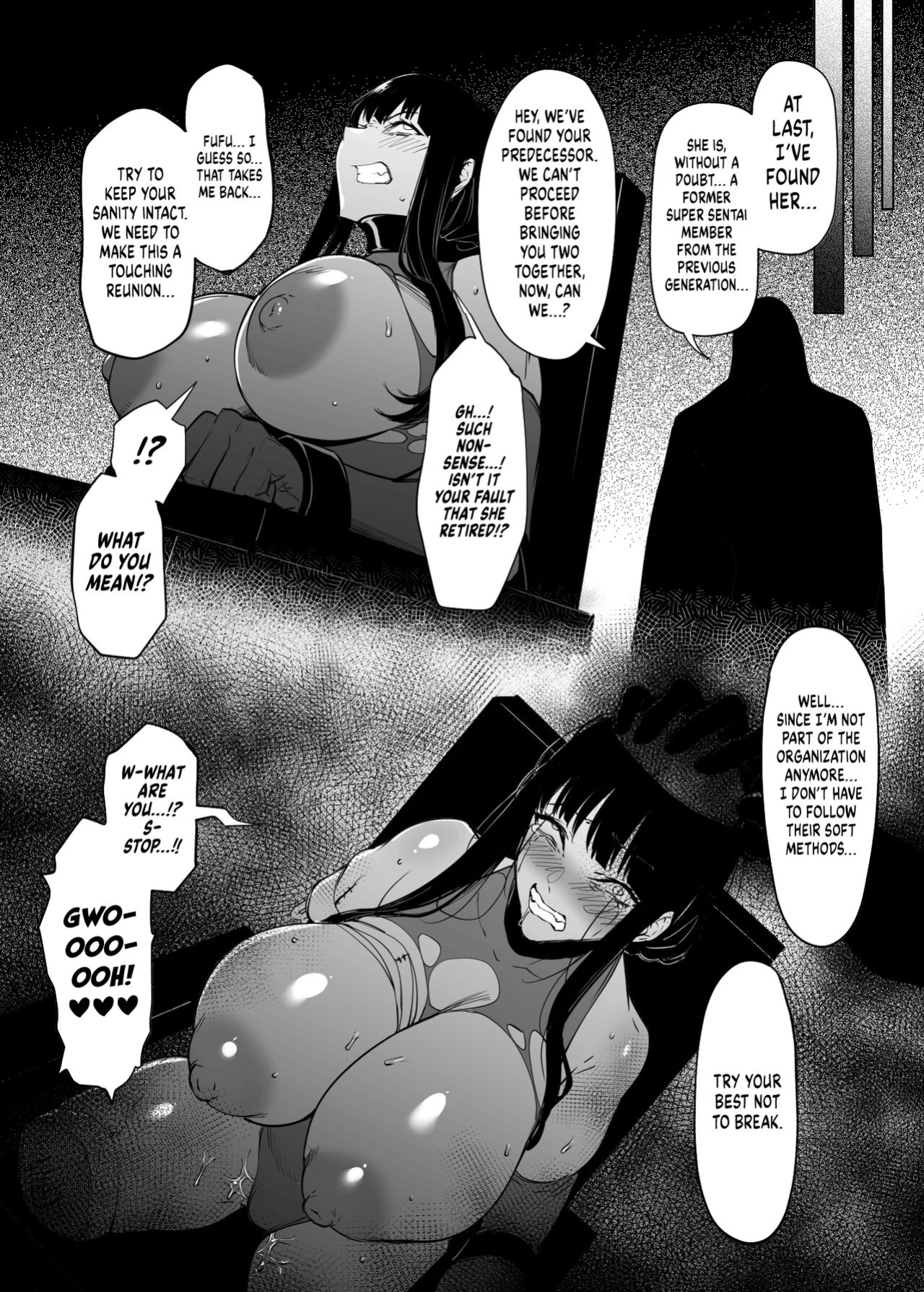[F.W.ZHolic (FAN)] Otonari-san wa Yami Soshiki ni Nikutai Kaizou sareta Moto Seigi Sentai Member deshita | My Neighbor Is a Former Super Sentai Member Whose Body Was Modified by an Evil Organization {RedLantern}