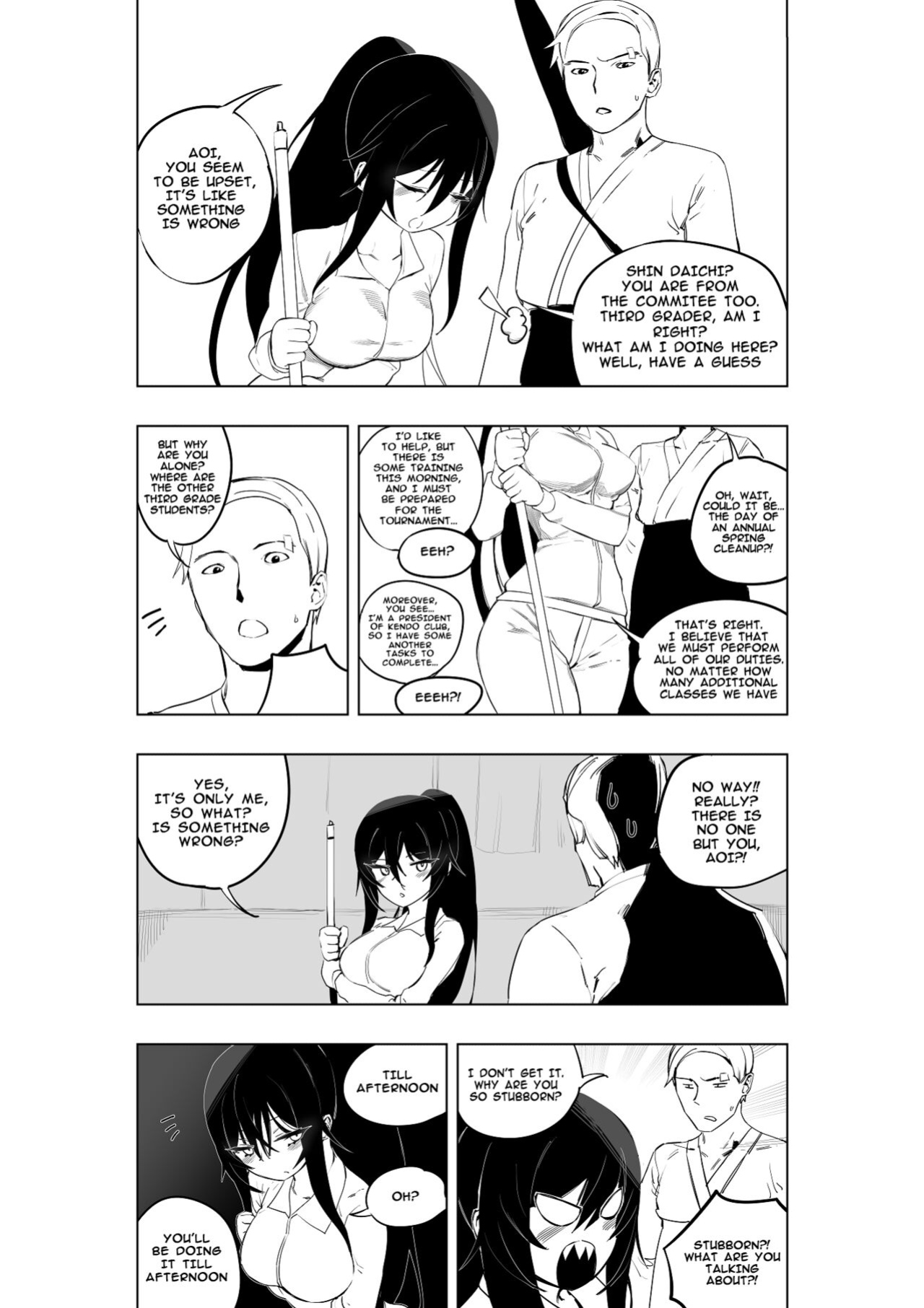 [Yumekakiya (MuuMuu, Kinbakuman)] Mahou Shoujo Western Girls Comic 7-wa zenpen