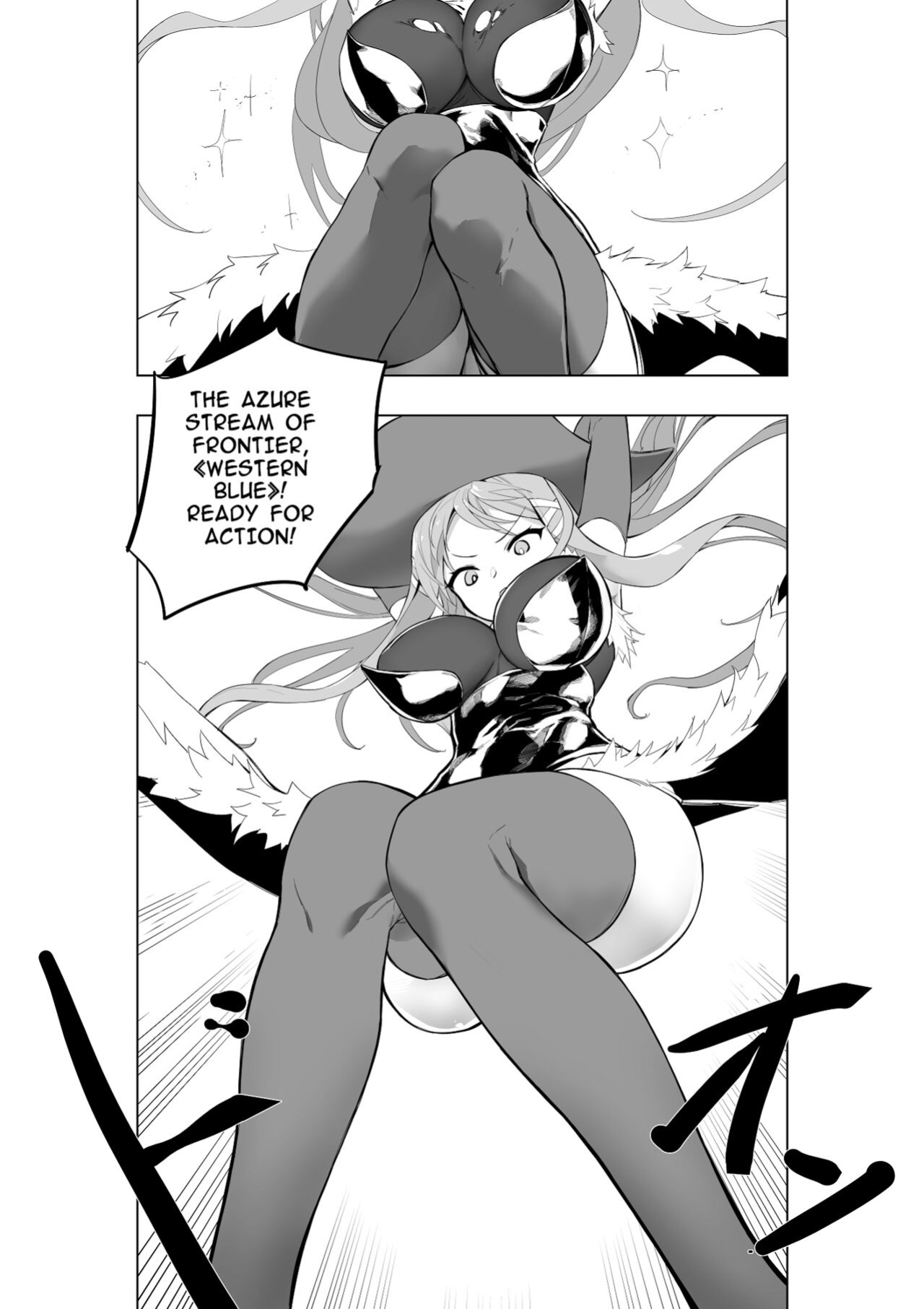 [Yumekakiya (MuuMuu, Kinbakuman)] Mahou Shoujo Western Girls Comic 7-wa zenpen