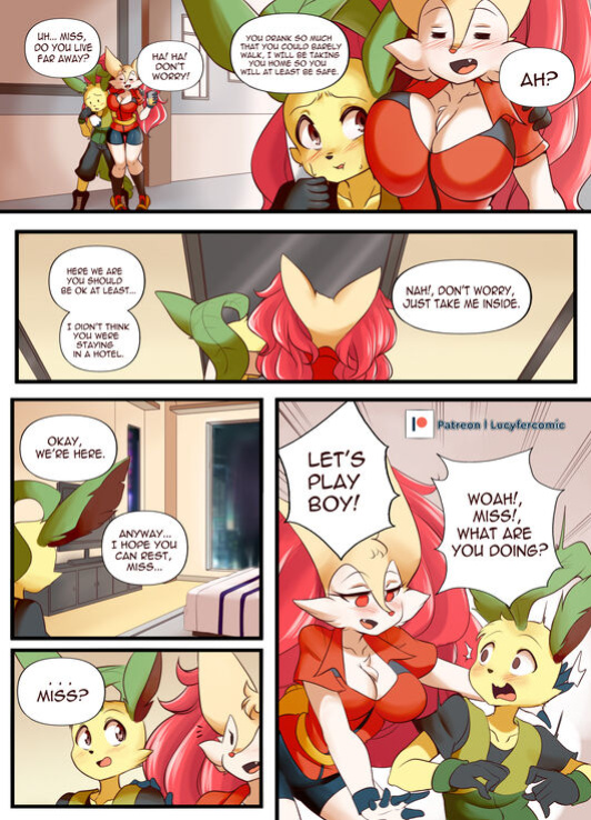 [Lucyfer-comic] Bray X Kaito (Pokémon)