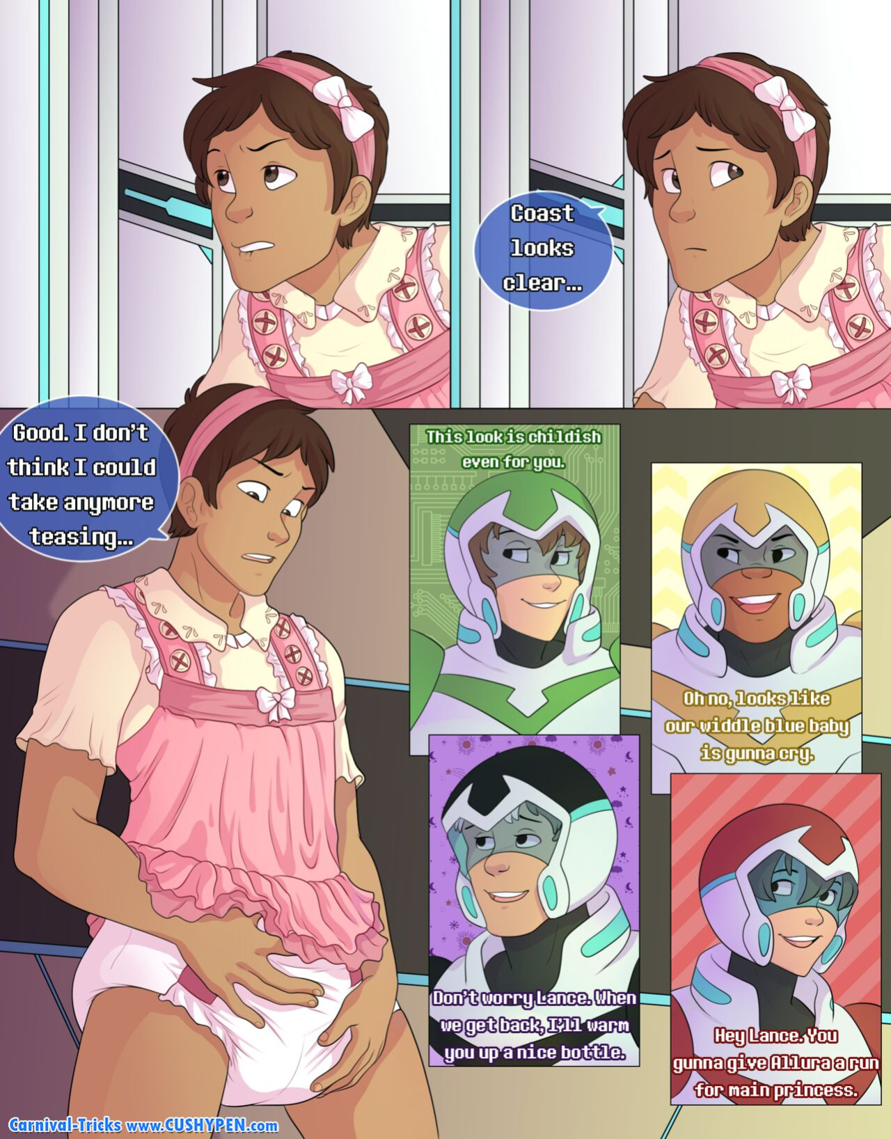 [Carnival-Tricks] Raising Cubs (Voltron: Legendary Defender)