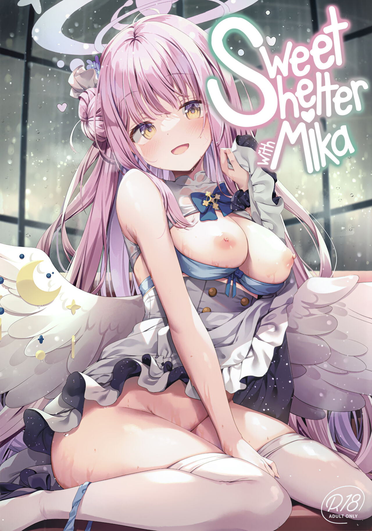 (C101) [Kinokomushin (Kinokomushi)] Mika to Amayadori | Sweet Shelter with Mika (Blue Archive) [Shiromaru]