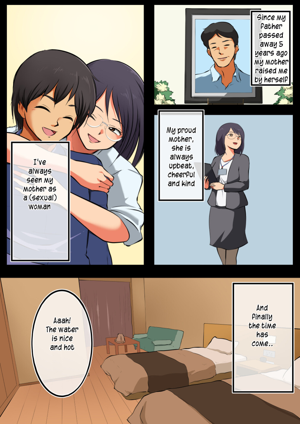 [Matsumoto Jikyuuryoku] Kaa-san ni wa Ore no Ko o Unde Morau | My mother is going to have my baby [innyinny]