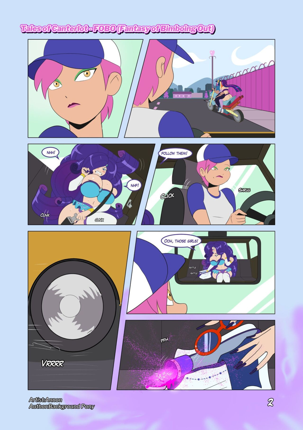 Annon- Tales of Canterlot FOBO : Fantasy Of Bimboing Out