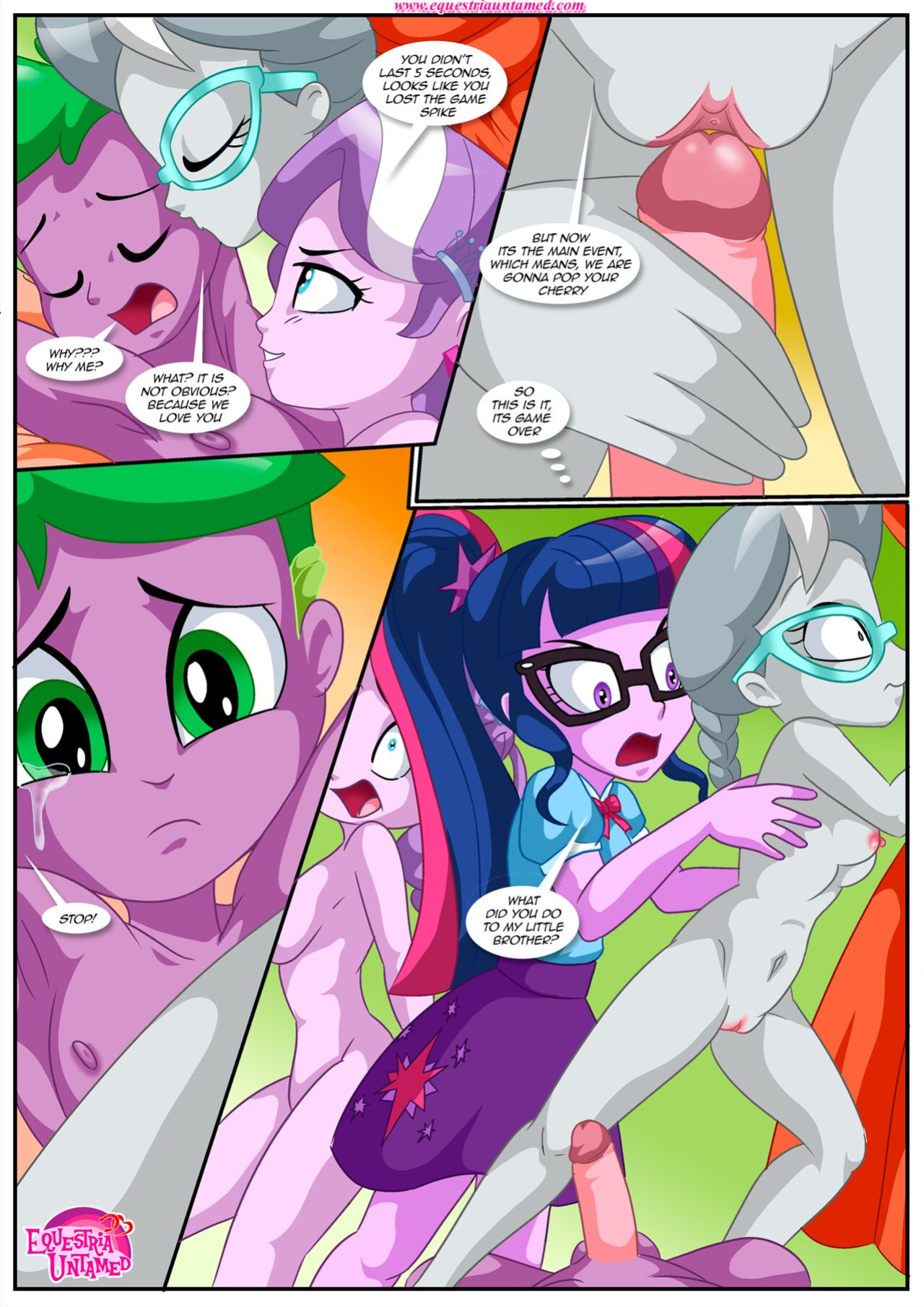 [Palcomix] Purple Love Slave | (My Little Pony: Friendship Is Magic)