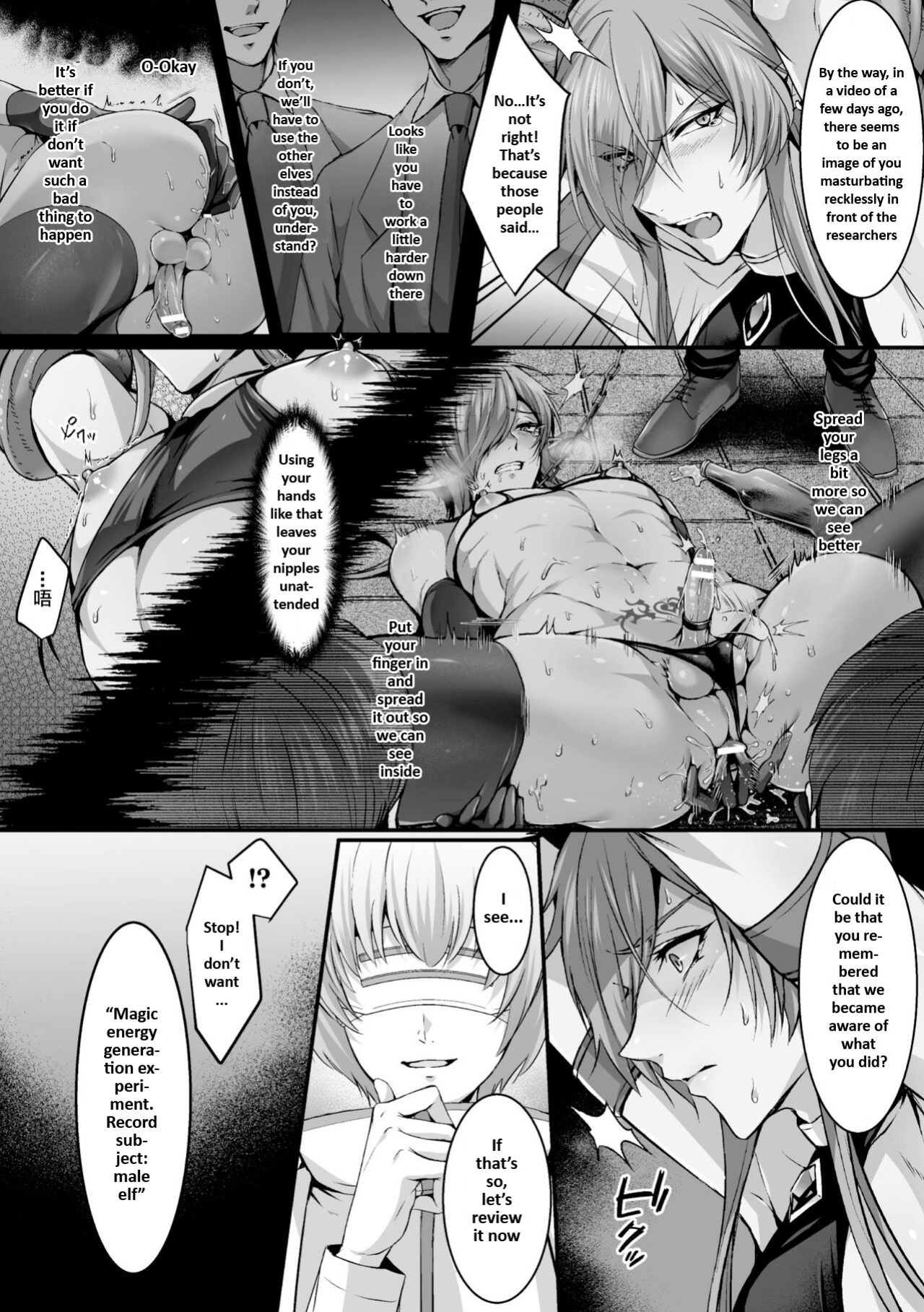 [Mizuno] Elf Sakusei Jikken Maetsu ni Ochiru Kiyoki Tamashii | A pure elf falls into an experiment (BlackCherry Anthology Shokushu Kan Mesu ni Ochi Yuku Otoko-domo Vol.2)