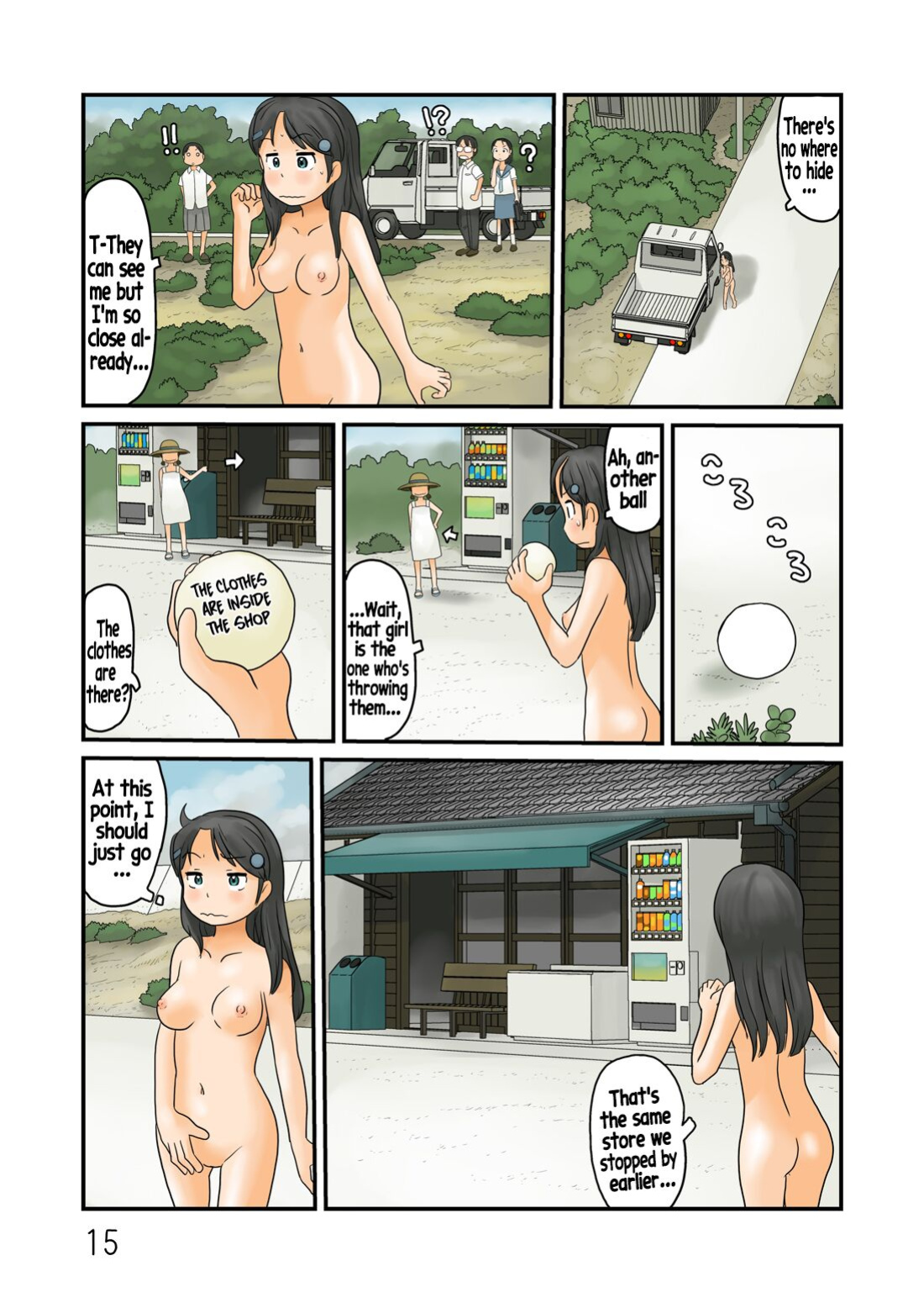 [Awatake (Hirotake Awataka)] Nazo no Rajo no Shinsou | The Truth About the Mysterious Naked Woman [Hikari no Kaze]