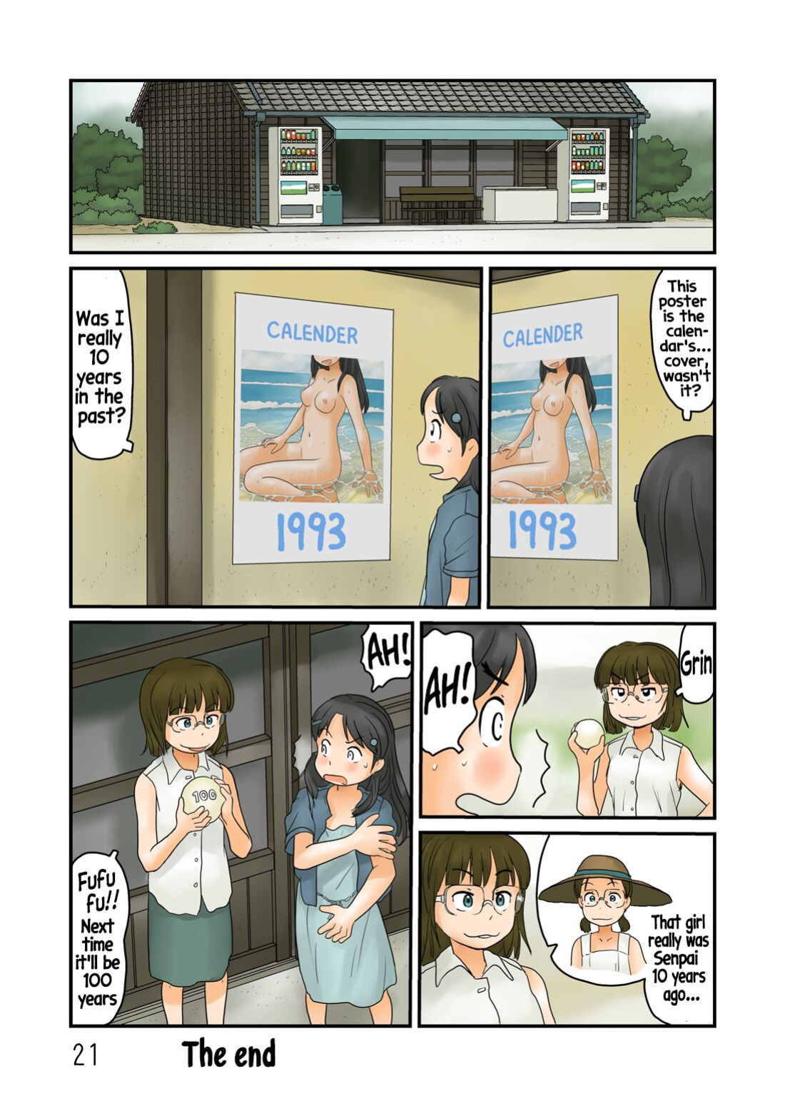 [Awatake (Hirotake Awataka)] Nazo no Rajo no Shinsou | The Truth About the Mysterious Naked Woman [Hikari no Kaze]