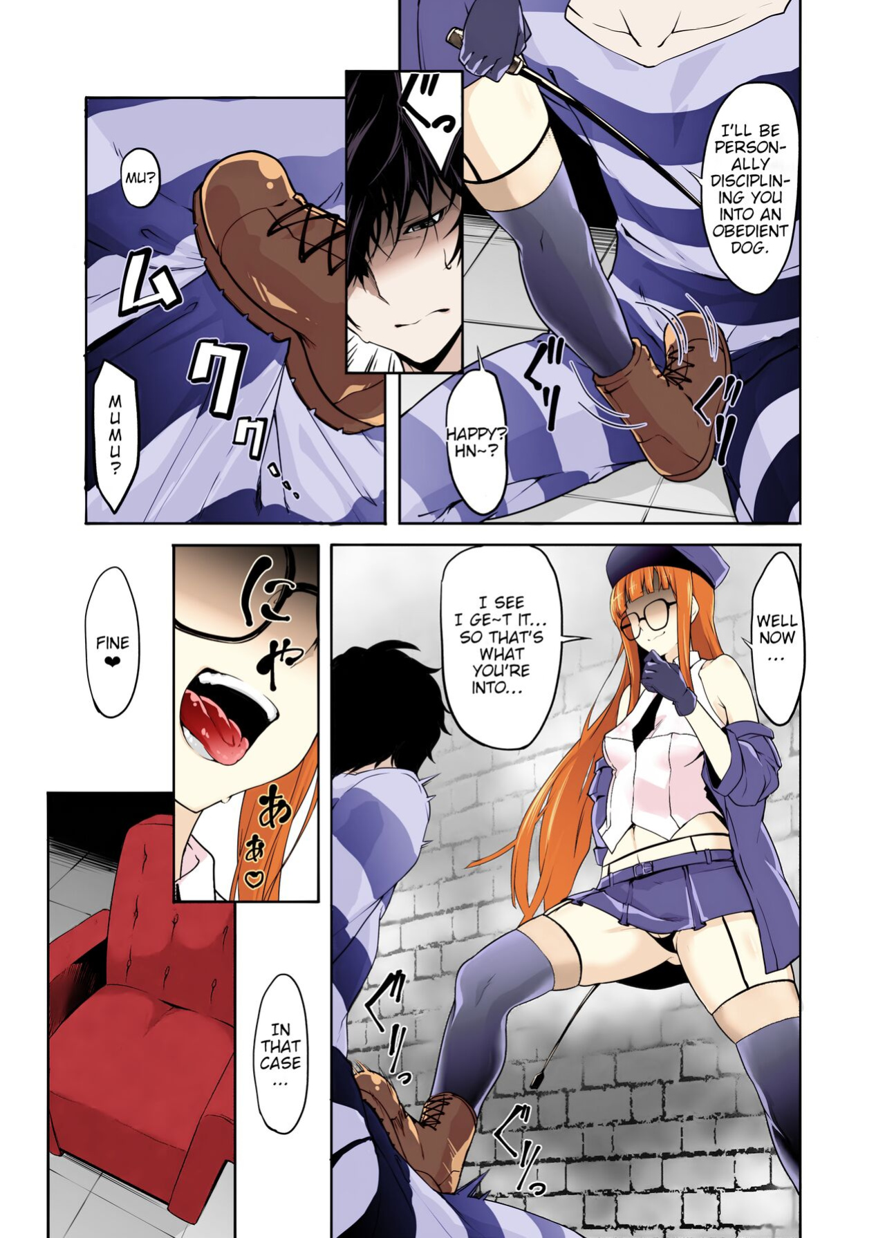 [Shiroi Yami (k-you)] THAT KIND OF PLAY! (Persona 5) [Colorized] [TekColor]