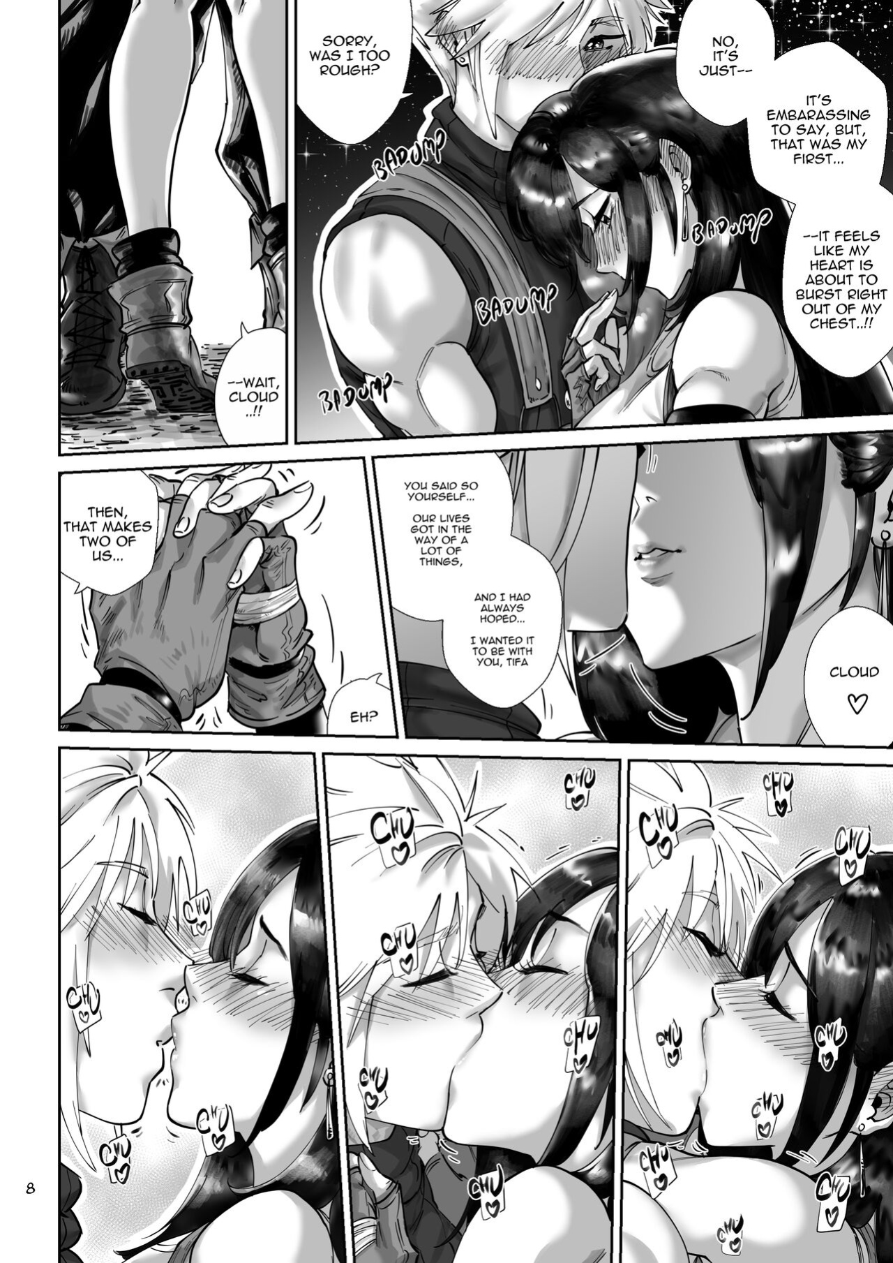 [Aarokira] Cloudy Hearts (Final Fantasy VII) [Sample]