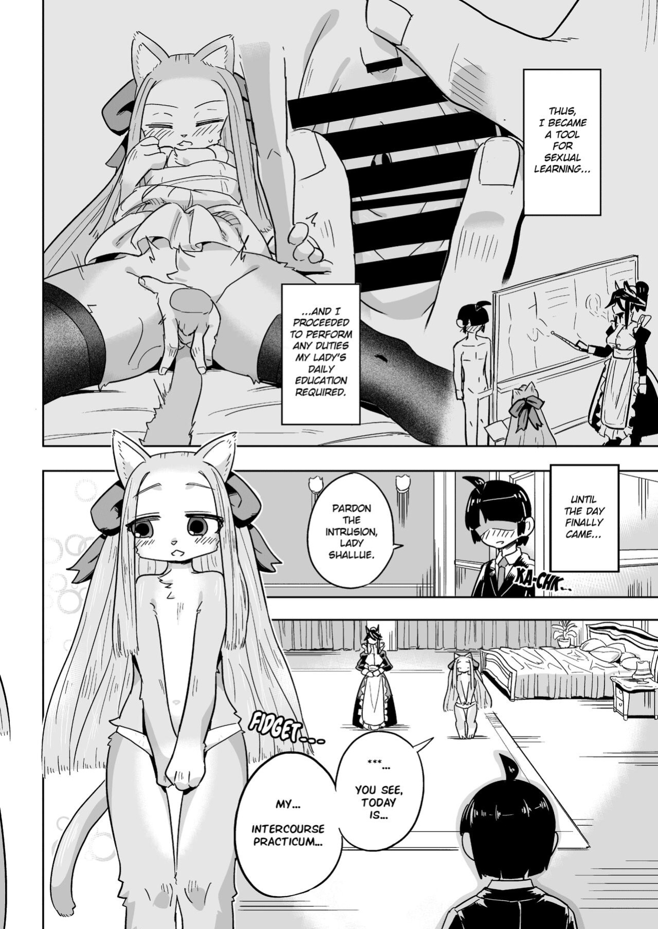 [units (Nayuta Takumi)] Ojou-sama no Sei Kyouzai ni Sareta Boku | Milady Needs Sex-Ed, and I'm the Prop!