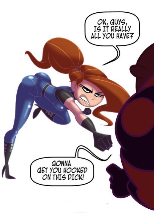 Kinky Possible - Becoming A Queen Of Spades (Kim Possible) [Tease Comix] [altared composition]