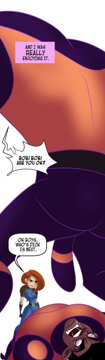 Kinky Possible - Becoming A Queen Of Spades (Kim Possible) [Tease Comix] [altared composition]