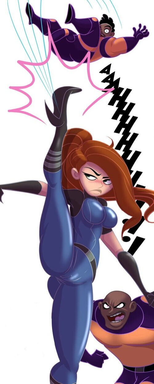 Kinky Possible - Becoming A Queen Of Spades (Kim Possible) [Tease Comix] [altared composition]