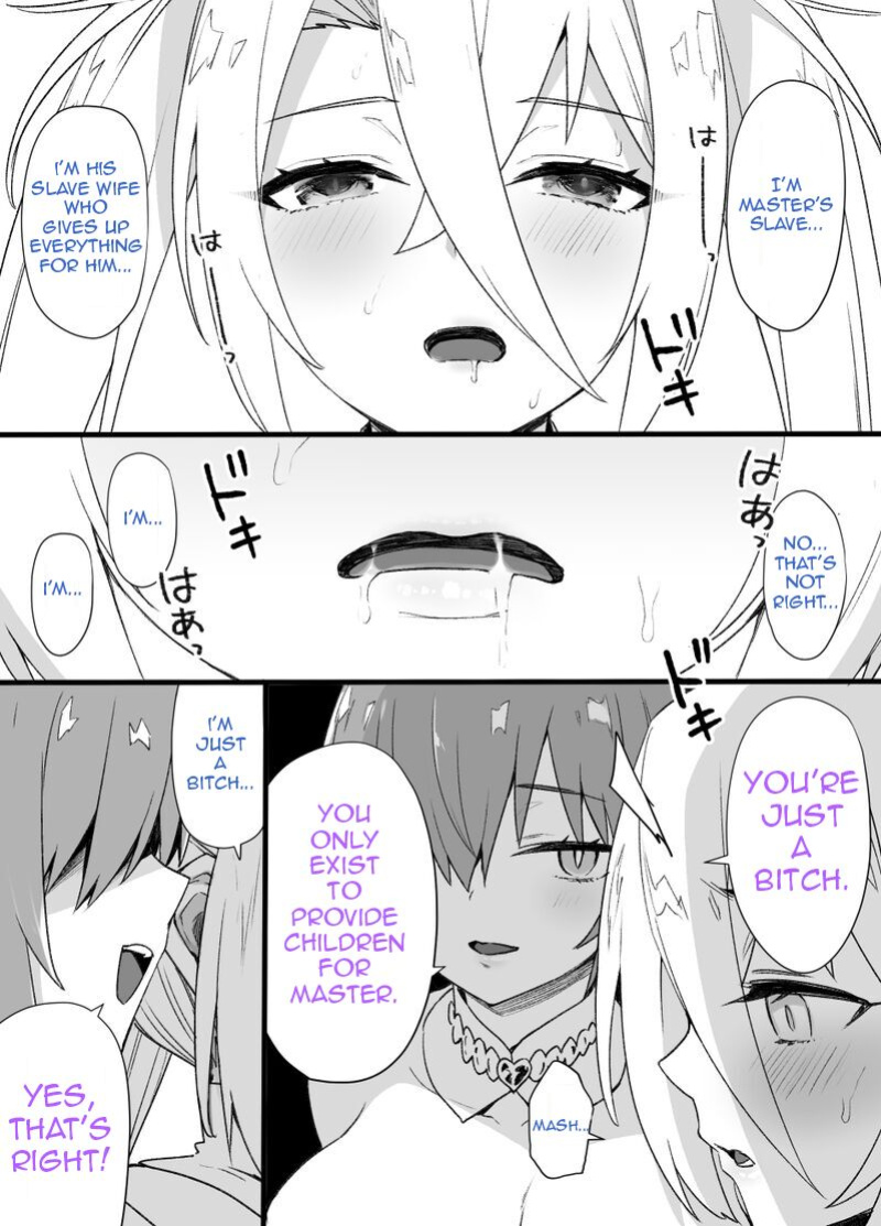[Kusayarou] FGO Slave Wife Bradamante