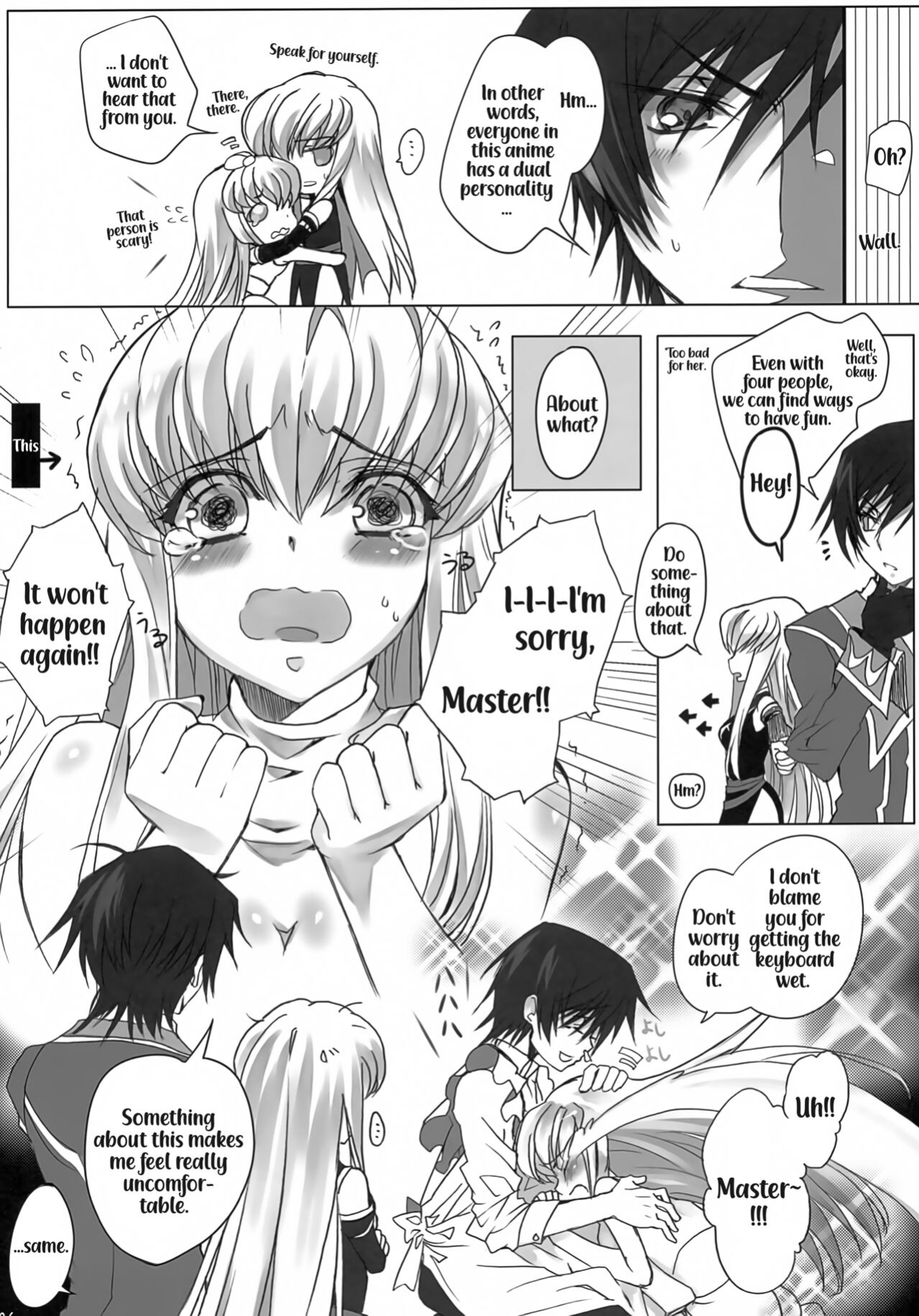 (C81) [CREAYUS (Rangetsu)] AROUND NOISE! (Code Geass: Lelouch of the Rebellion)