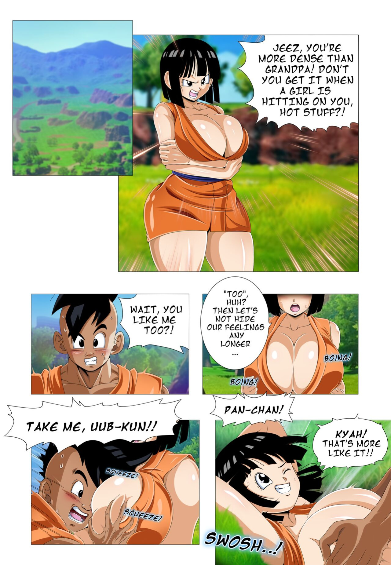 (BlueGraves) PAN - Sparring Chapter 1 + Pan Q&A: Universe - S7
