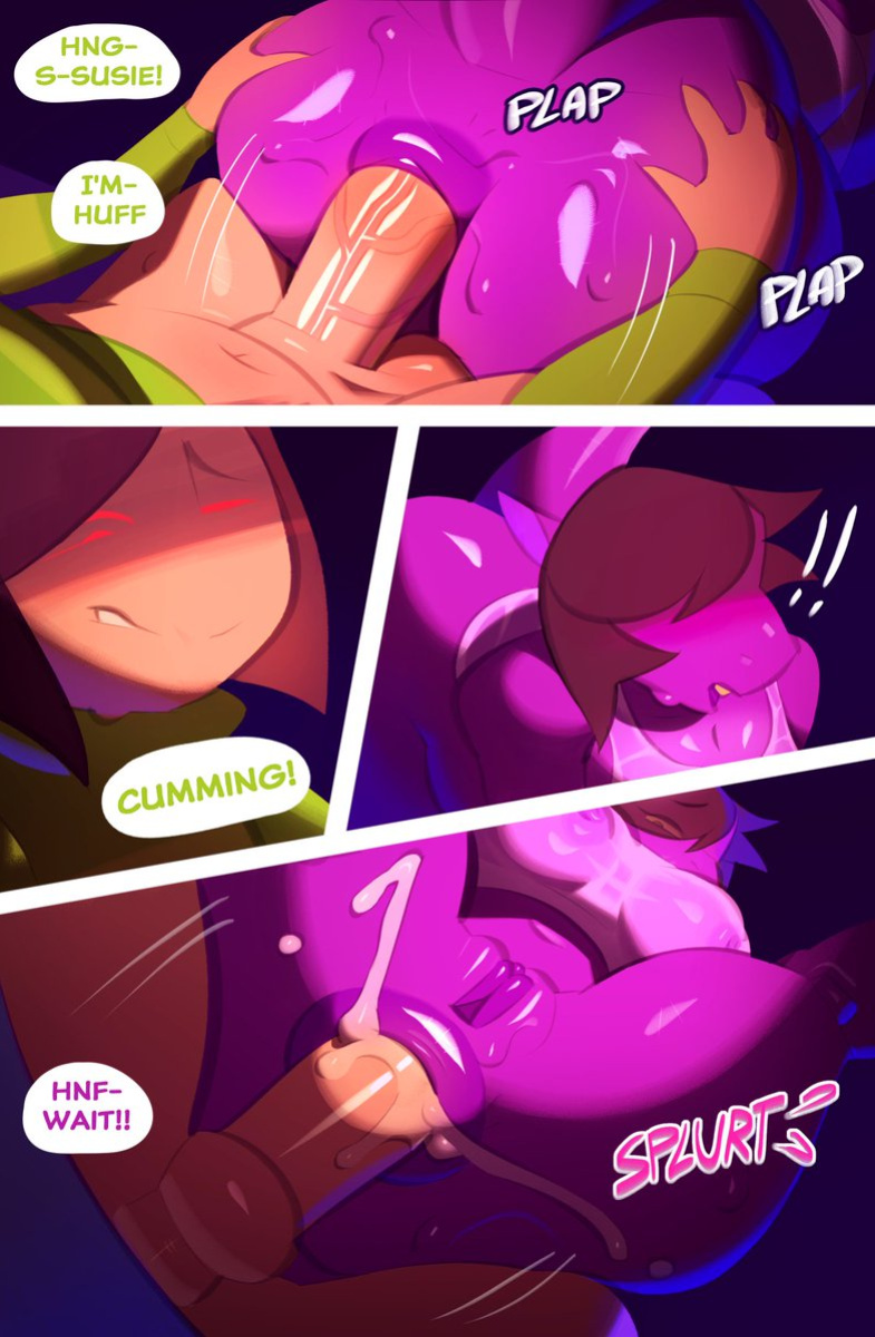 [Svarz] A Susie x Kris Comic (Deltarune)