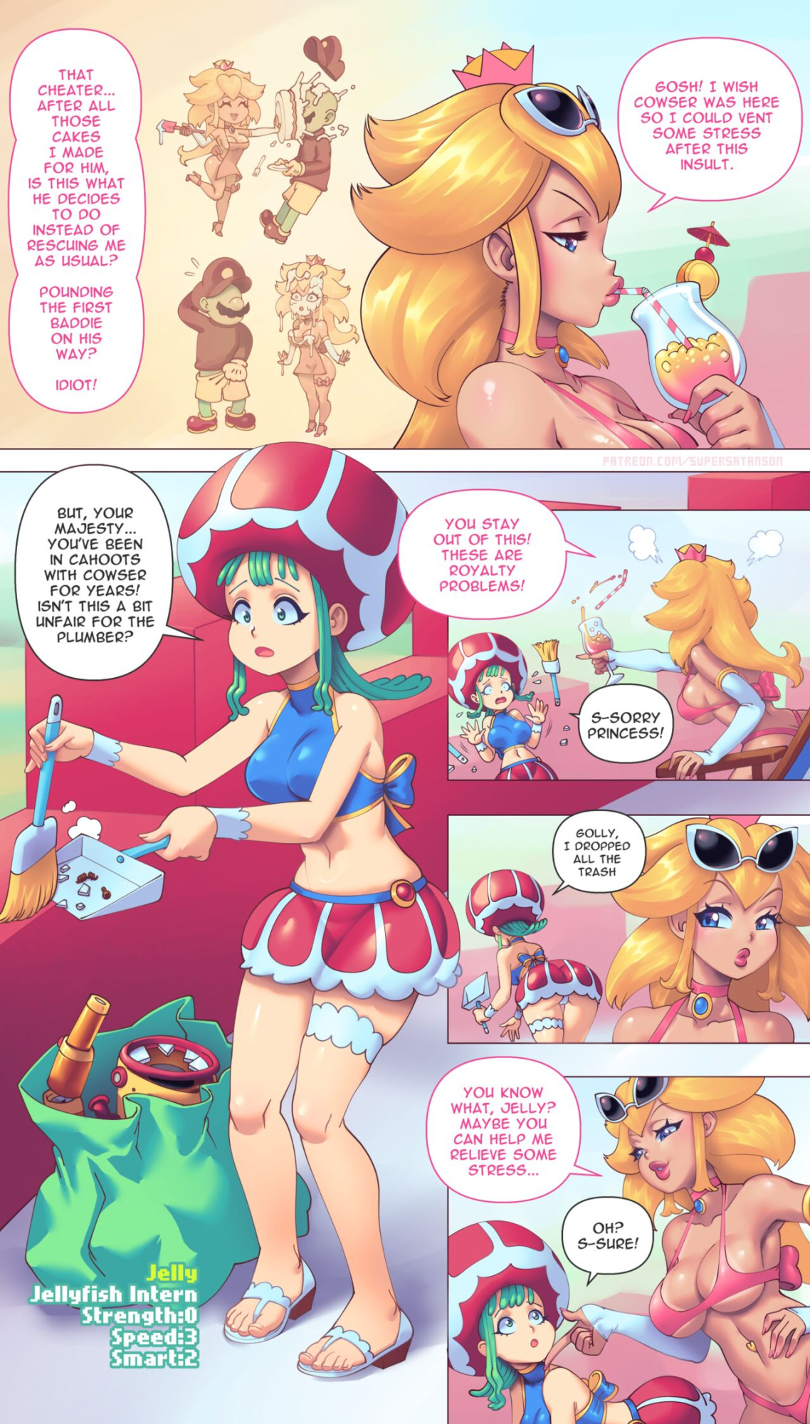 [Supersatanson] Plumber+Princess