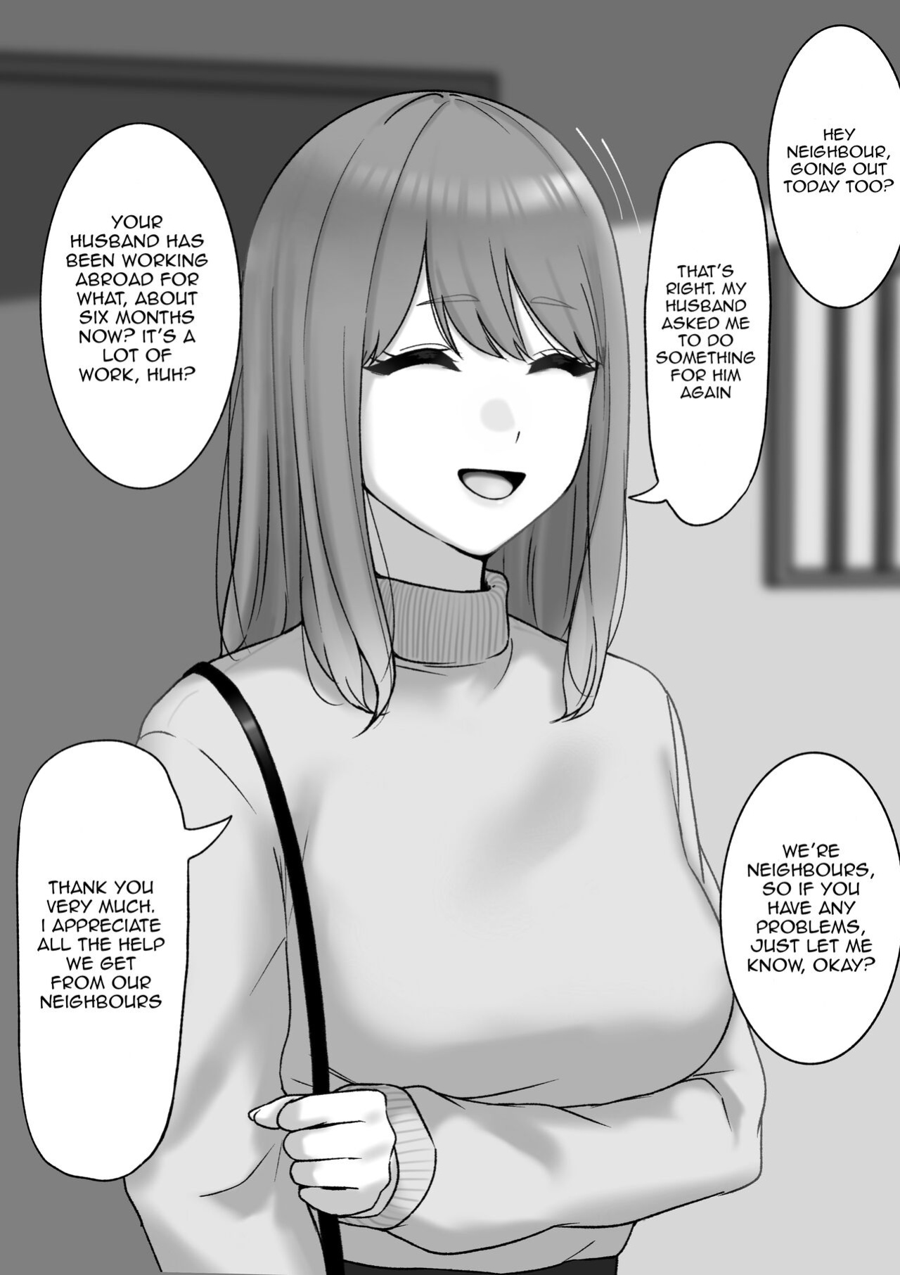 [Tantanmen] Otto ga Kaigai Debarinaka no Hitodzuma | A Wife Whose Husband is on a Business Trip Abroad