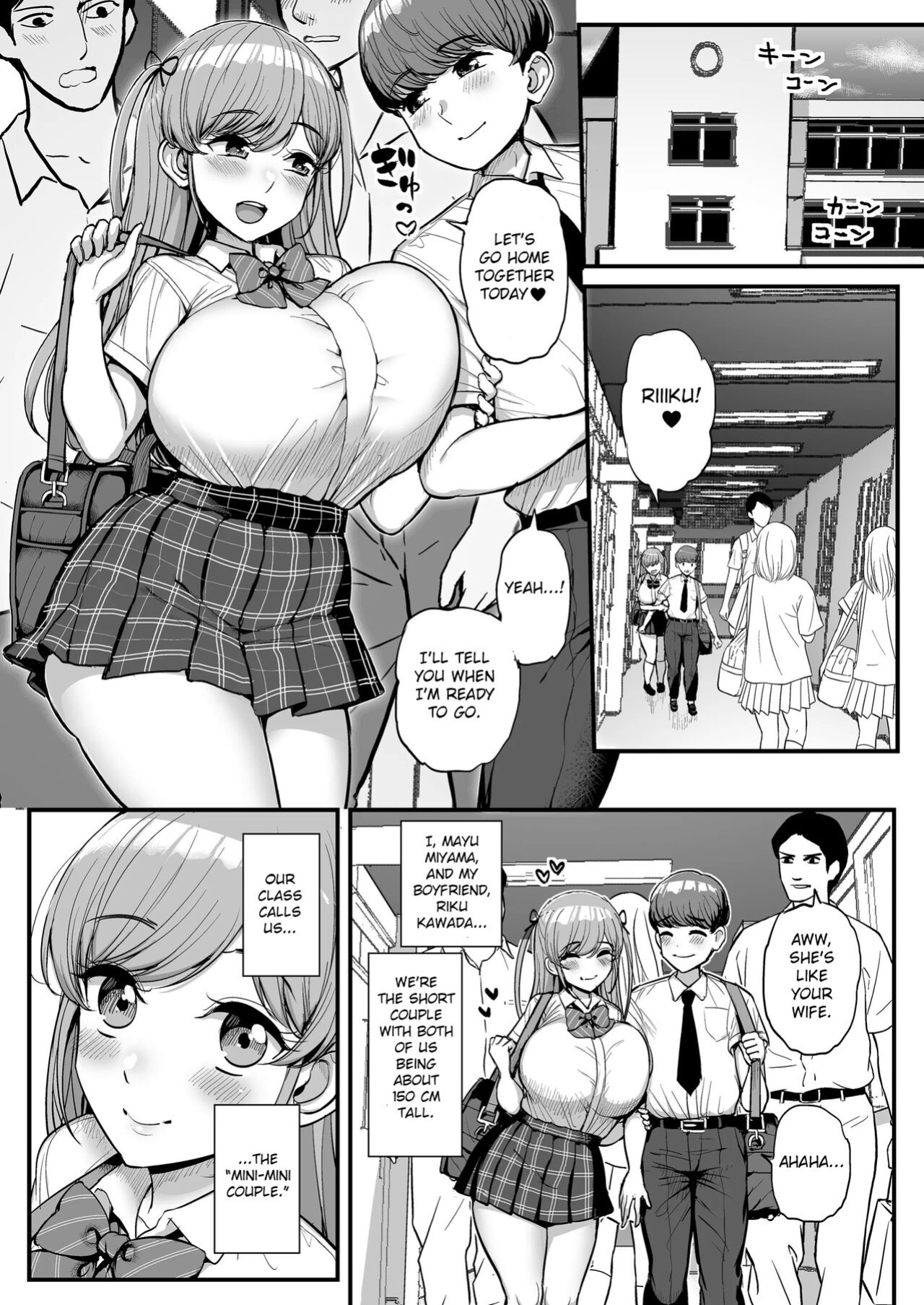 [Sanman Sanzen Koiking (Tyranu)] Minimum Kanojo wa Oyaji no Seidorei -Kazoku Ryokou Hen- | My Petite Girlfriend Is My Dad's Sex Slave ~Family Trip~