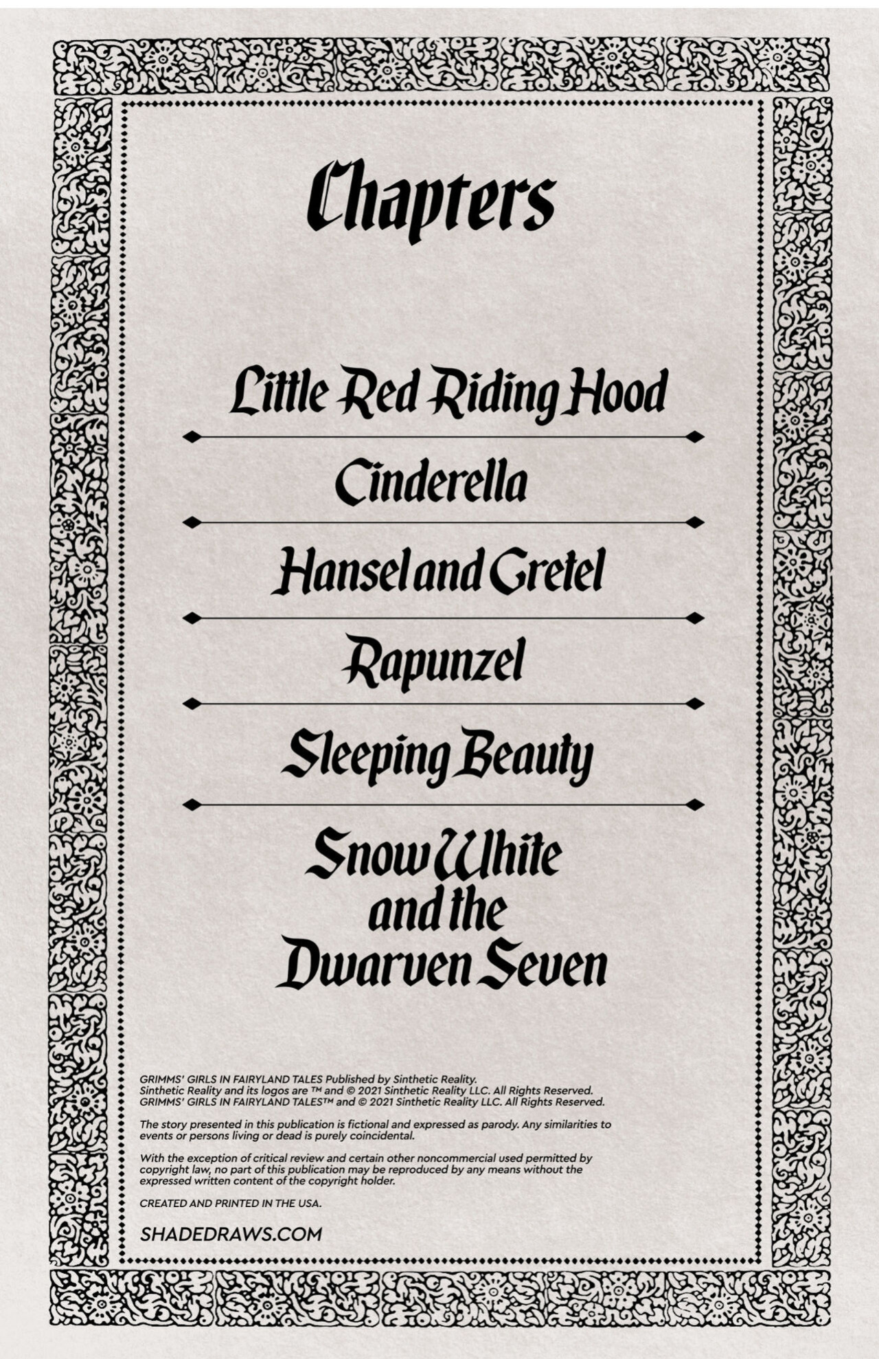 Grimms' Girls in Fairyland Tales