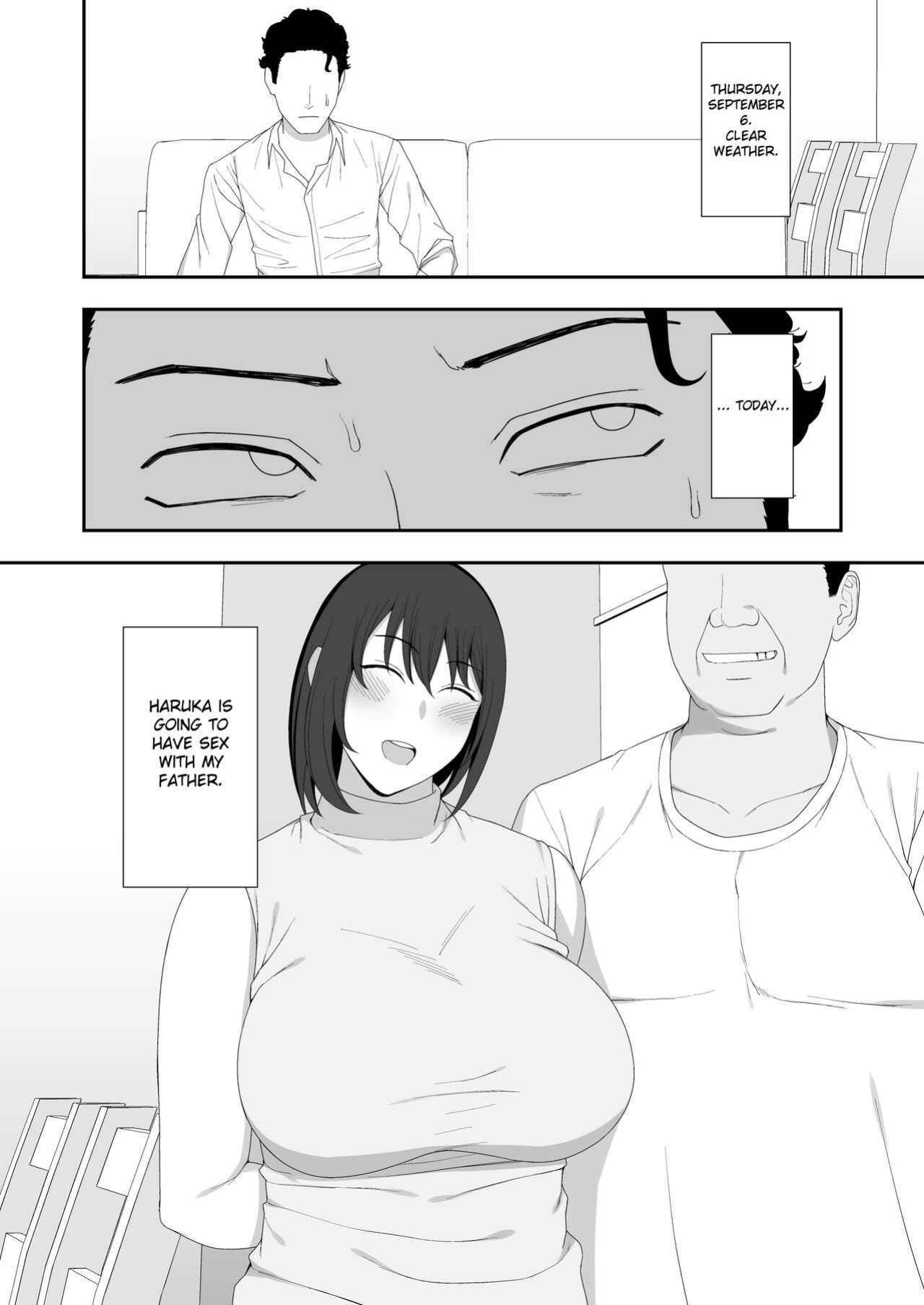 [Kyosuu (GFRP)] Haruka to Oyaji no Kozukuri Shuukan [Fated Circle]