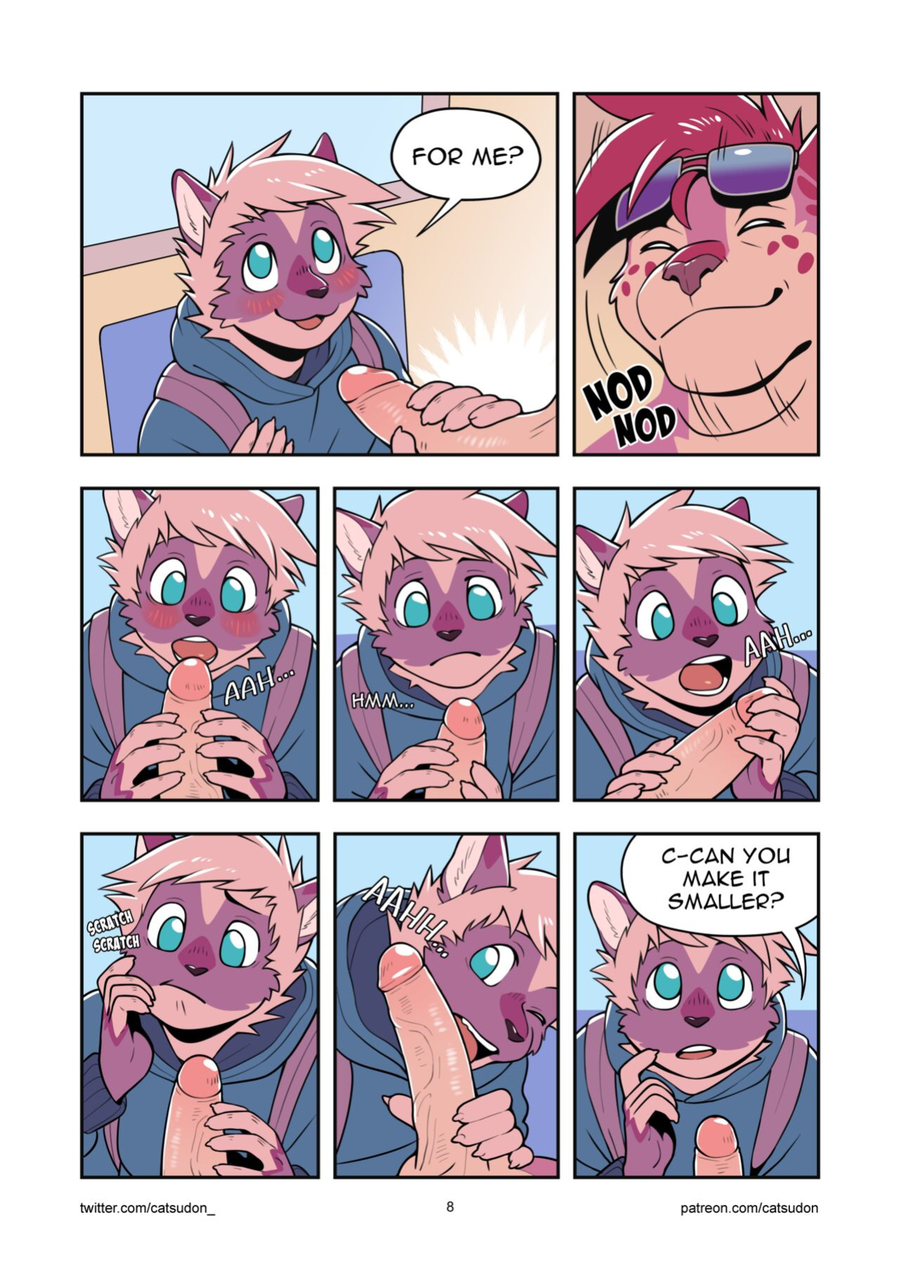 [Catsudon] Chapter 1: It's a Good Day to Go to the Nude Beach