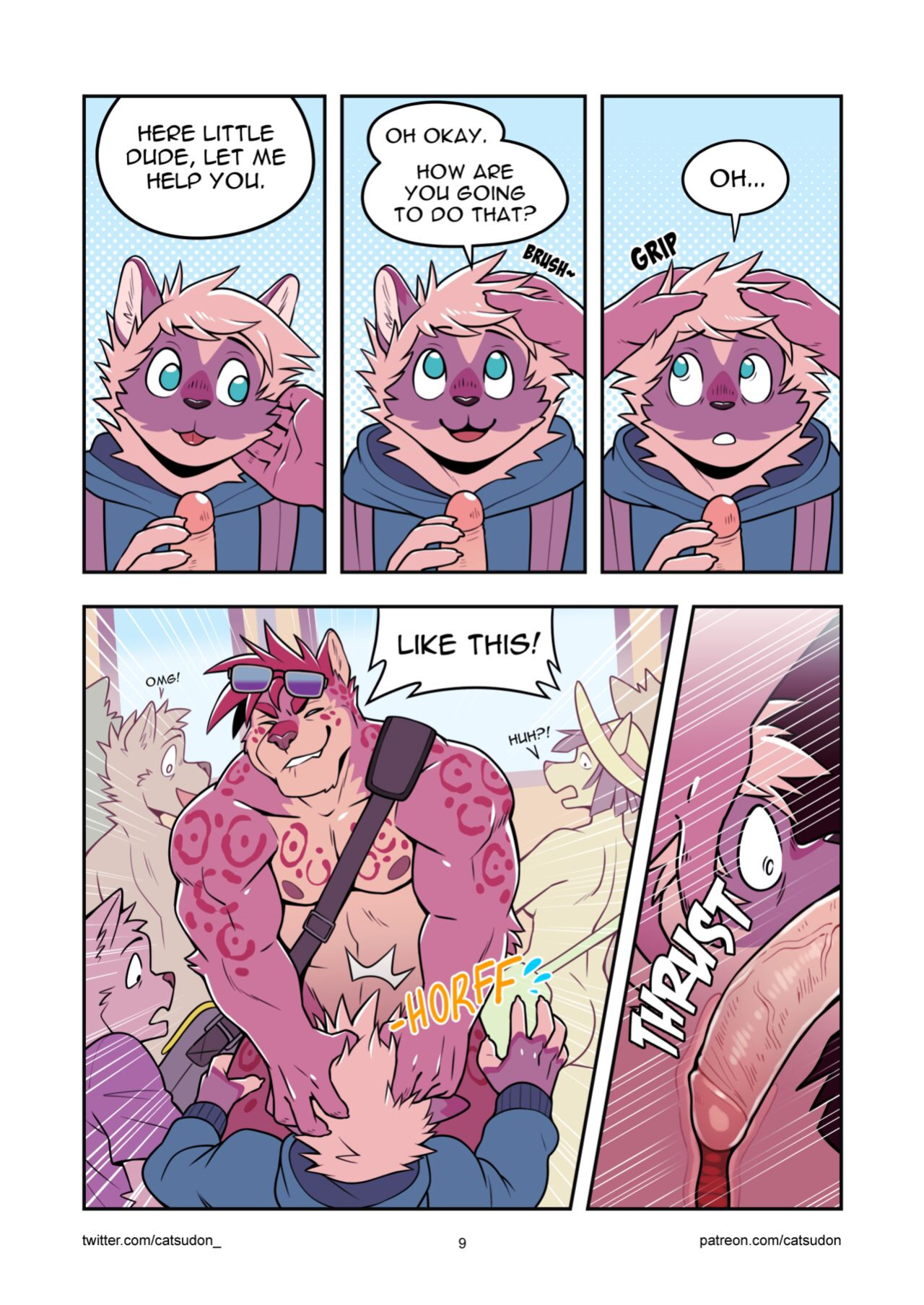 [Catsudon] Chapter 1: It's a Good Day to Go to the Nude Beach