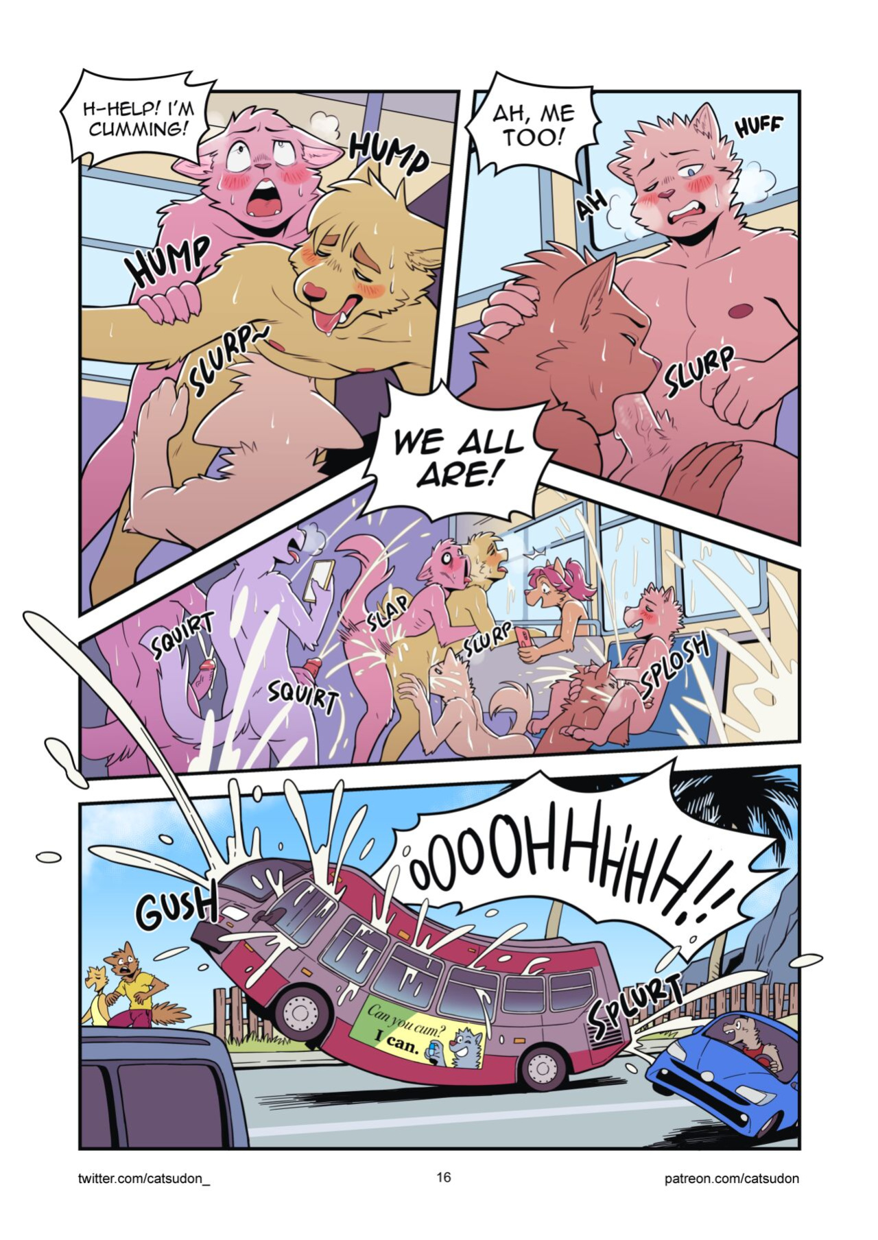 [Catsudon] Chapter 1: It's a Good Day to Go to the Nude Beach