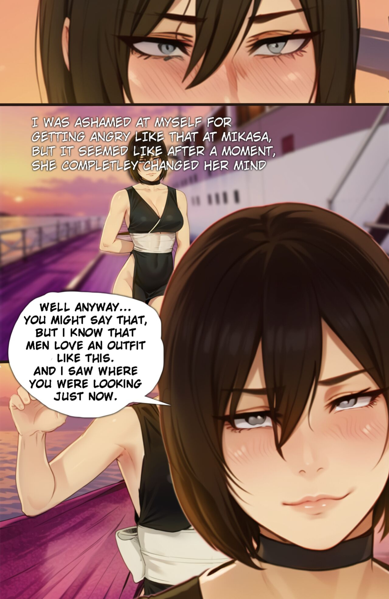 [Inusanjp] Mikasa in Marley 1