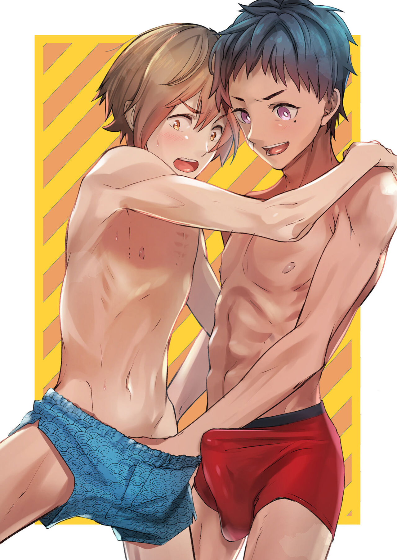 [Eichi Jijou (Takamiya)] Kataoka-kun to Emaru-kun no Tsutaetai Koto [Yuuta's Blog]