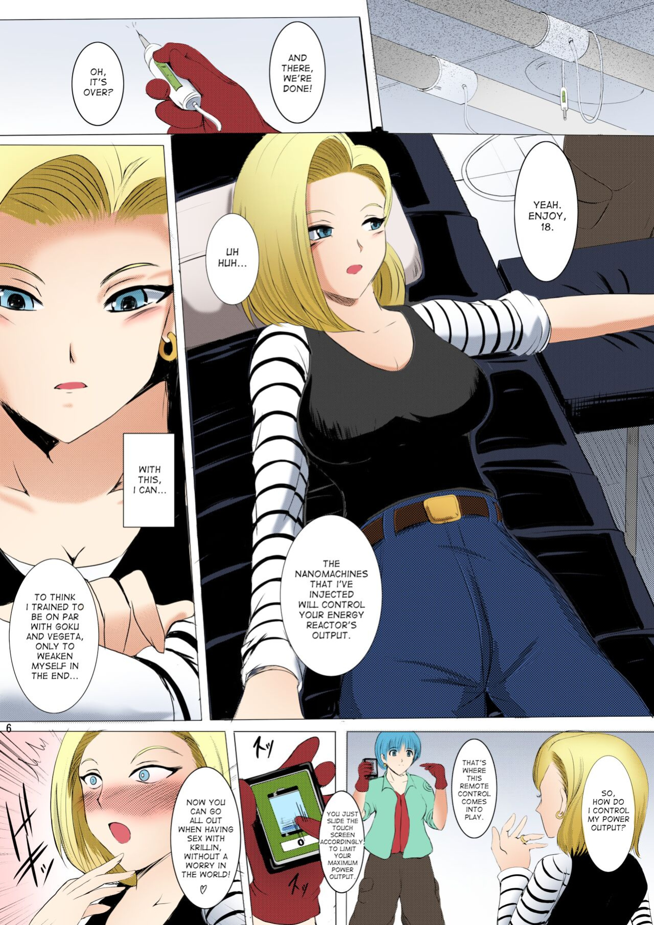 [Shouchuu MAC (Hozumi Kenji)] INFINITY18 (Dragon Ball Z) [desudesu][Colorized]