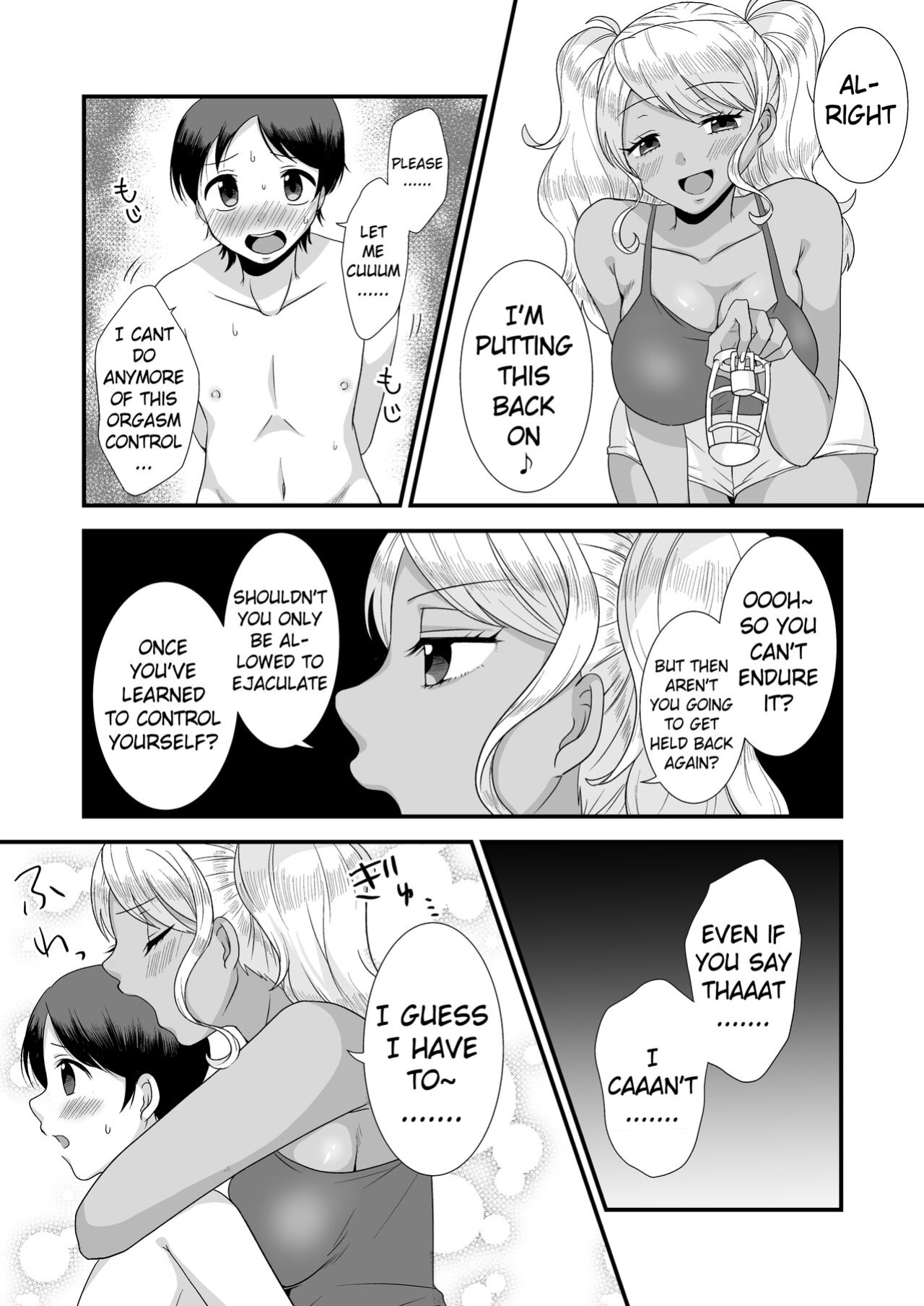[Dokutoku no M (Sagano Katsuma, Akatsuki Shion)] Doutei Yuuwaku Game 2 ~Doutei Shasei Kanri Game~ | Virgin Seducing Game 2 ~Virgin Orgasm Control Game~ (M-o Muke Zasshifuu Doujinshi Dokutoku no Magazine Vol. 3) [Pangean]