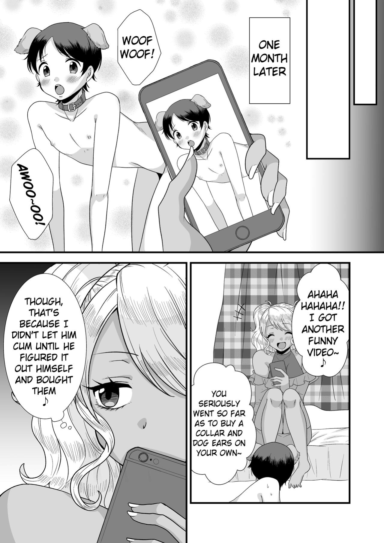 [Dokutoku no M (Sagano Katsuma, Akatsuki Shion)] Doutei Yuuwaku Game 2 ~Doutei Shasei Kanri Game~ | Virgin Seducing Game 2 ~Virgin Orgasm Control Game~ (M-o Muke Zasshifuu Doujinshi Dokutoku no Magazine Vol. 3) [Pangean]