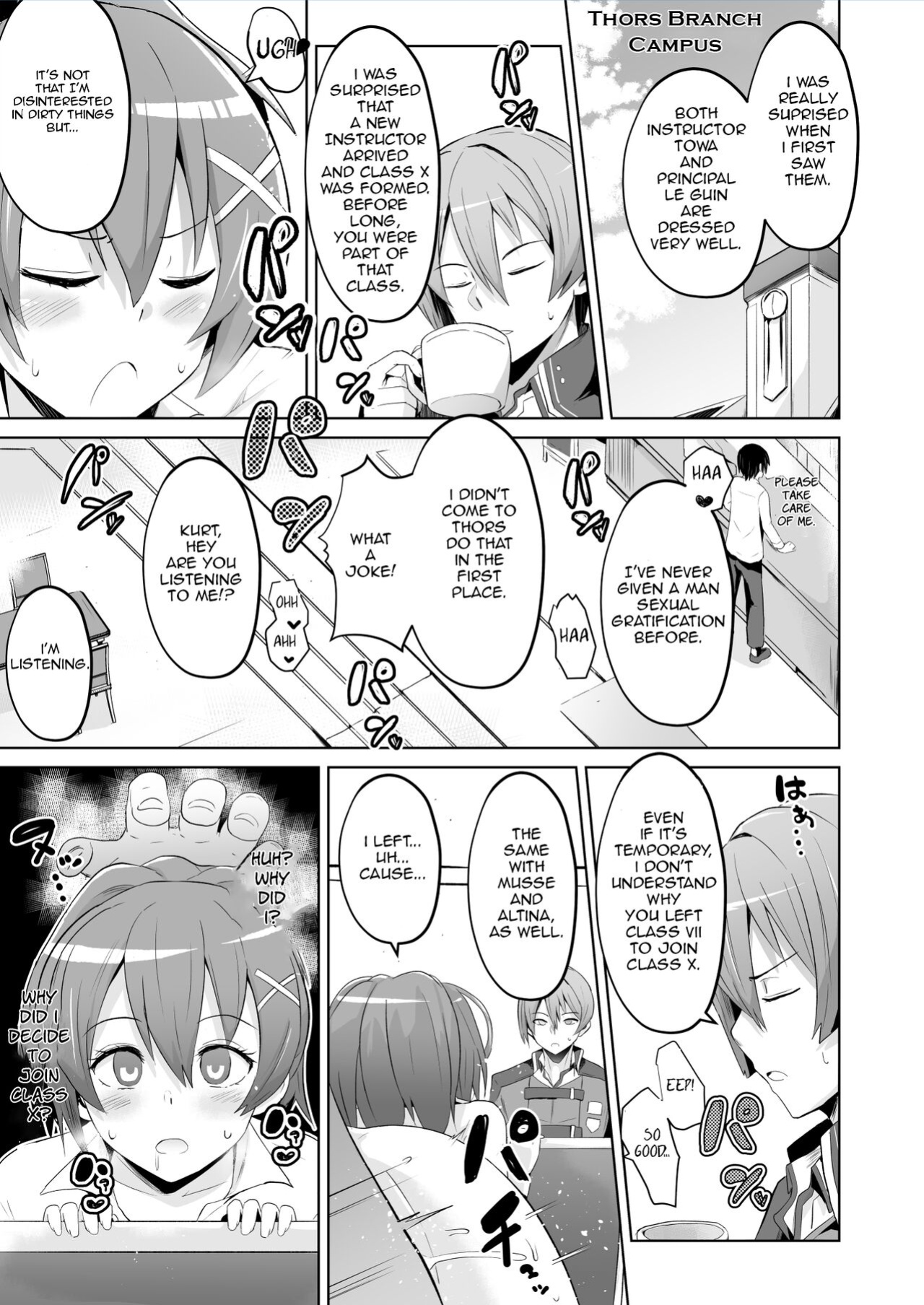 [Sanatuki] Hypnosis of the New Class VII - Juna's Report (The Legend of Heroes Trails of Cold Steel)